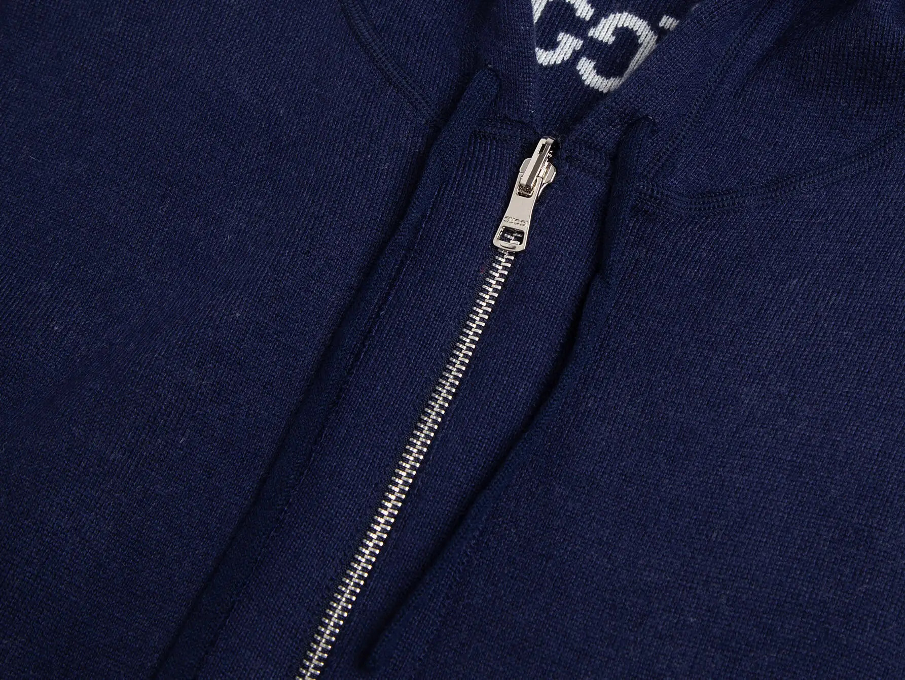 Reversible GG Jacquard Cashmere-Blend Hoodie D28515999 — view 4
