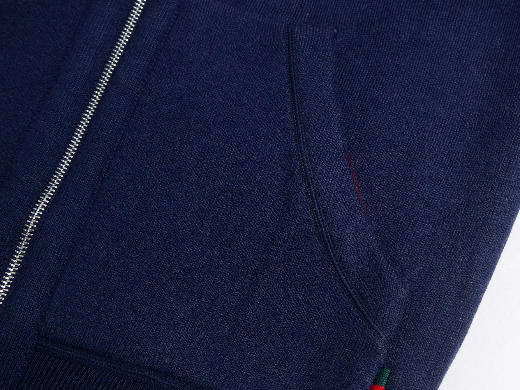 Reversible Monogram Cashmere-Blend Zip-Up Hoodie D28515998 — view 10