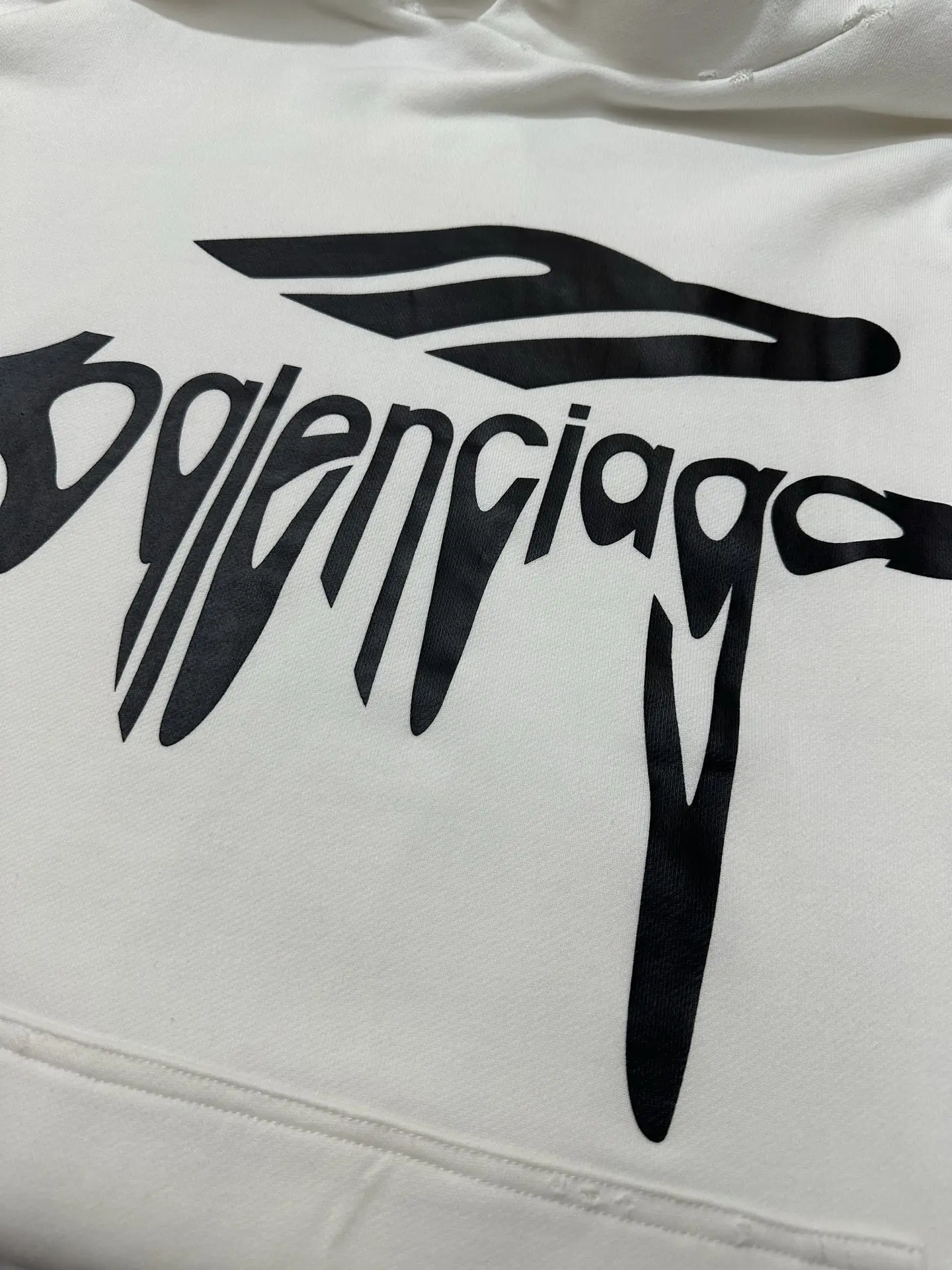 Logo Print Oversized Cotton Hoodie D29018882 — view 7