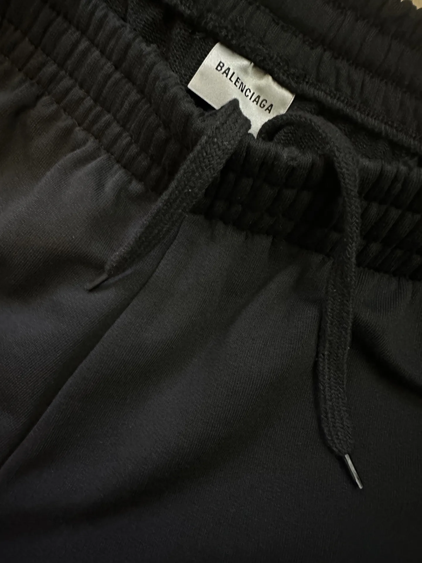 Tape Logo Wide-Leg Cotton Sweatpants D29012384 — view 7