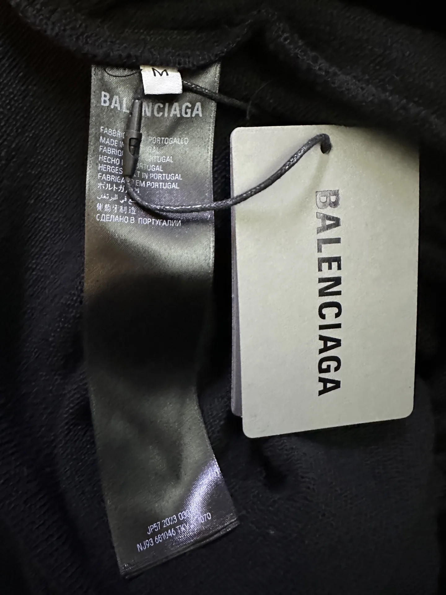 Tape Logo Wide-Leg Cotton Sweatpants D29012384 — view 9
