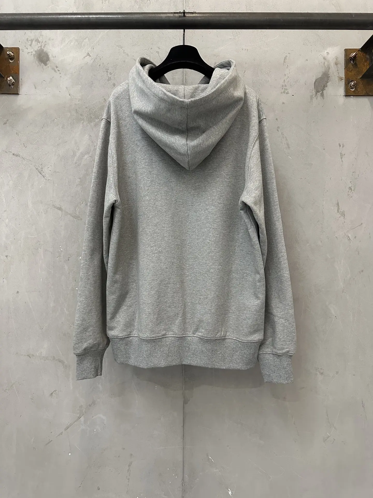 Embroidered Crest Logo Cotton Hoodie D29018906 — view 2