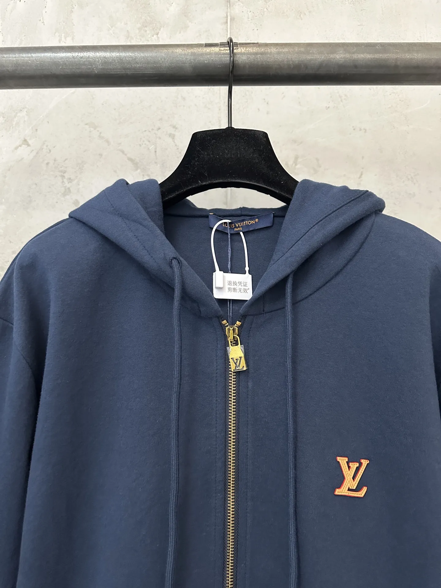 Logo-Embroidered Zip-Up Hoodie D29023116 — view 5