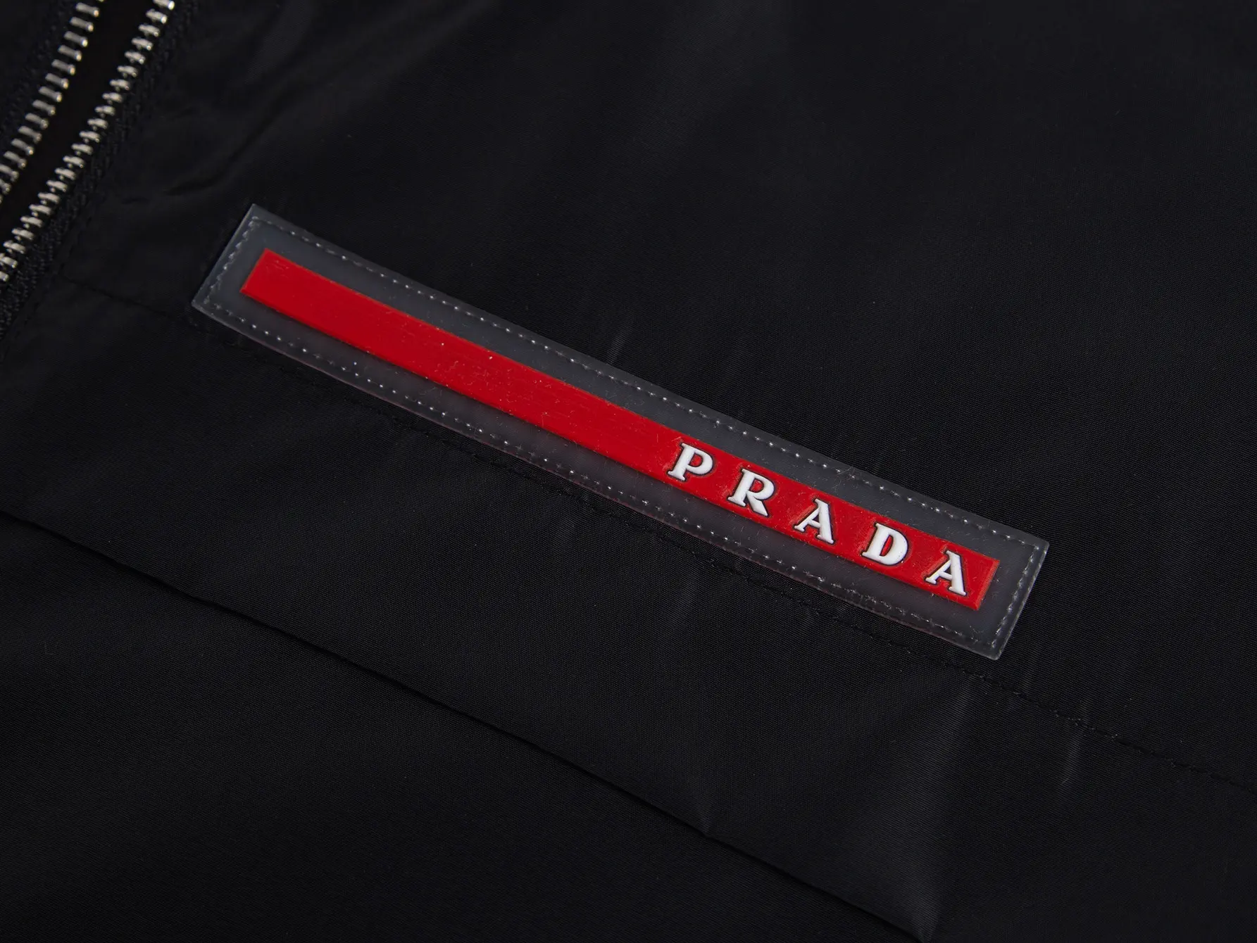Logo-Patch Hooded Windbreaker Jacket D29016086 — view 4