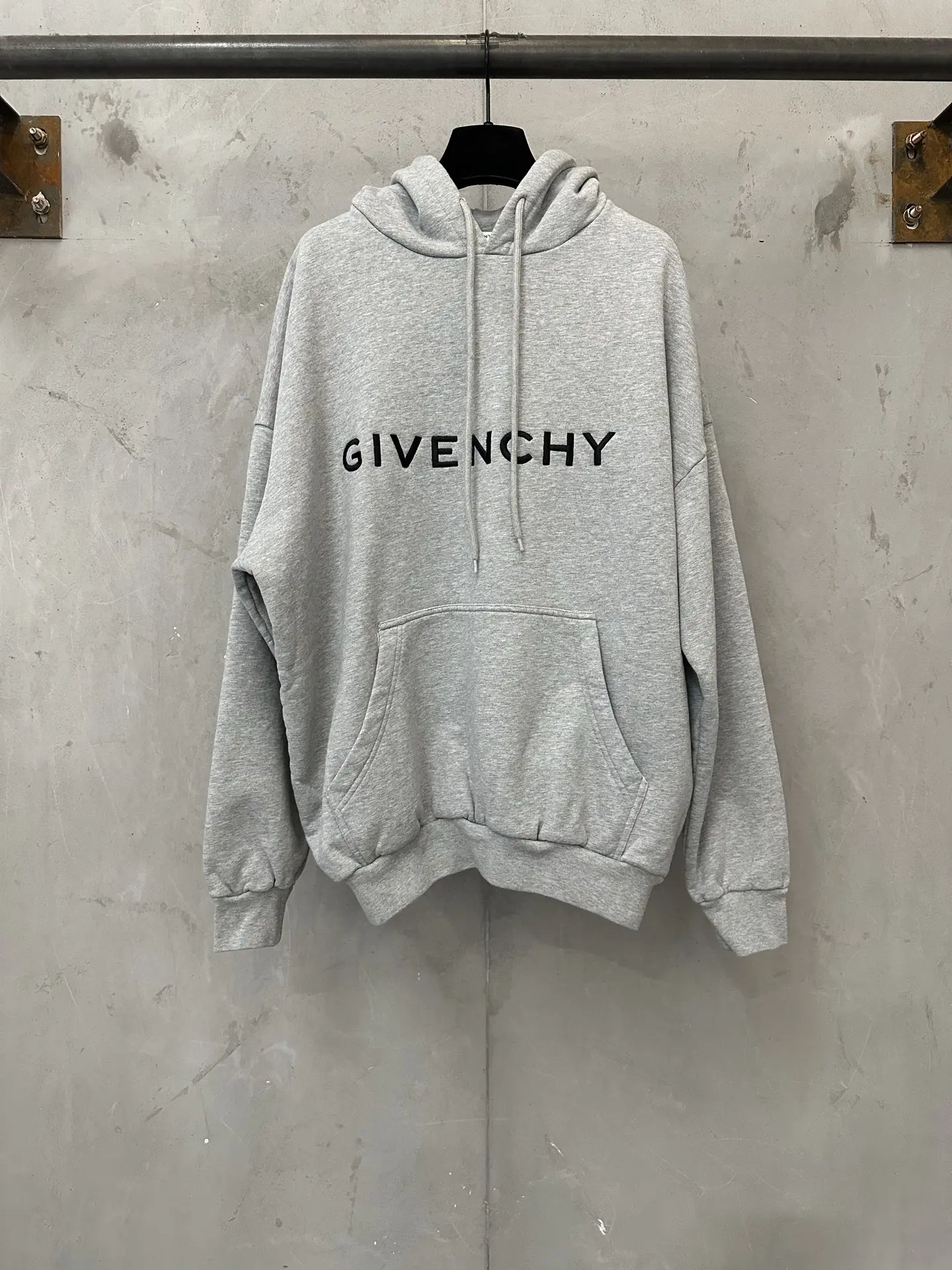 Logo Embroidery Cotton-Jersey Hoodie D29020472