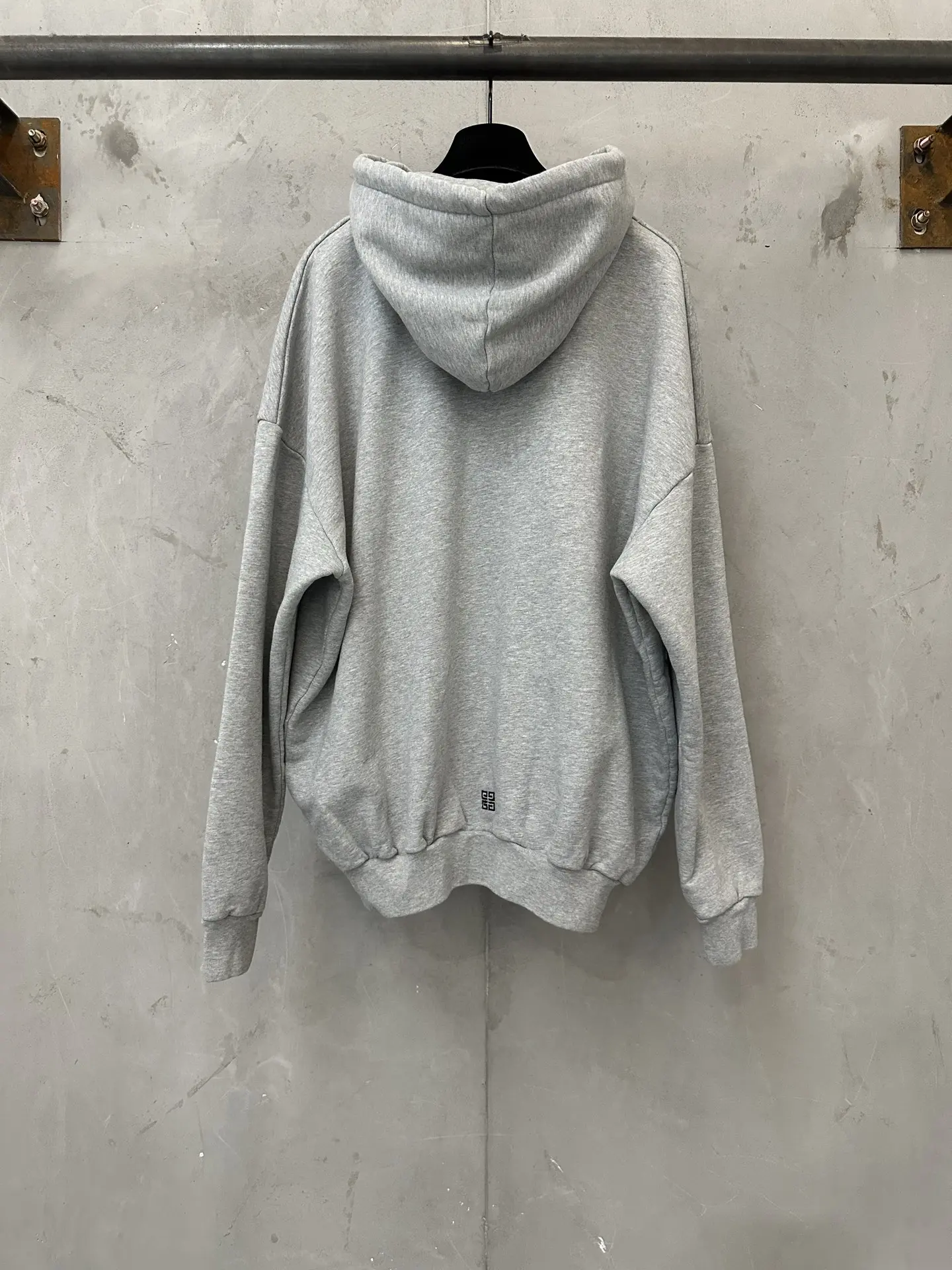 Logo Embroidery Cotton-Jersey Hoodie D29020472 — view 2