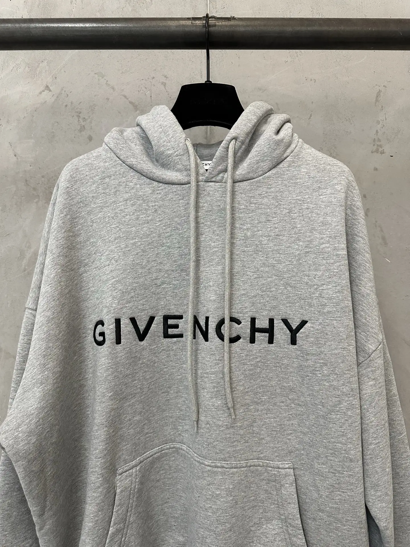 Logo Embroidery Cotton-Jersey Hoodie D29020472 — view 3