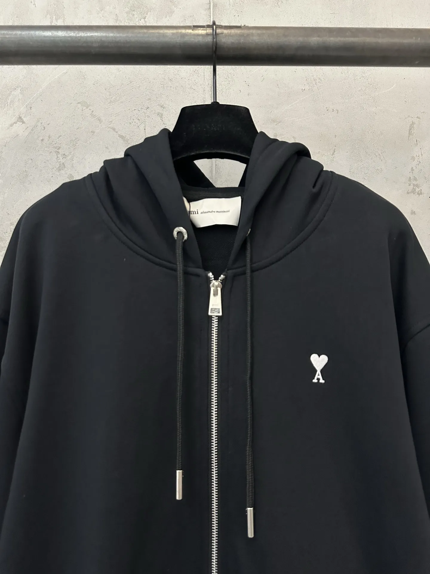 Ami de Coeur Embroidered Zip-Up Hoodie D29523734 — view 5