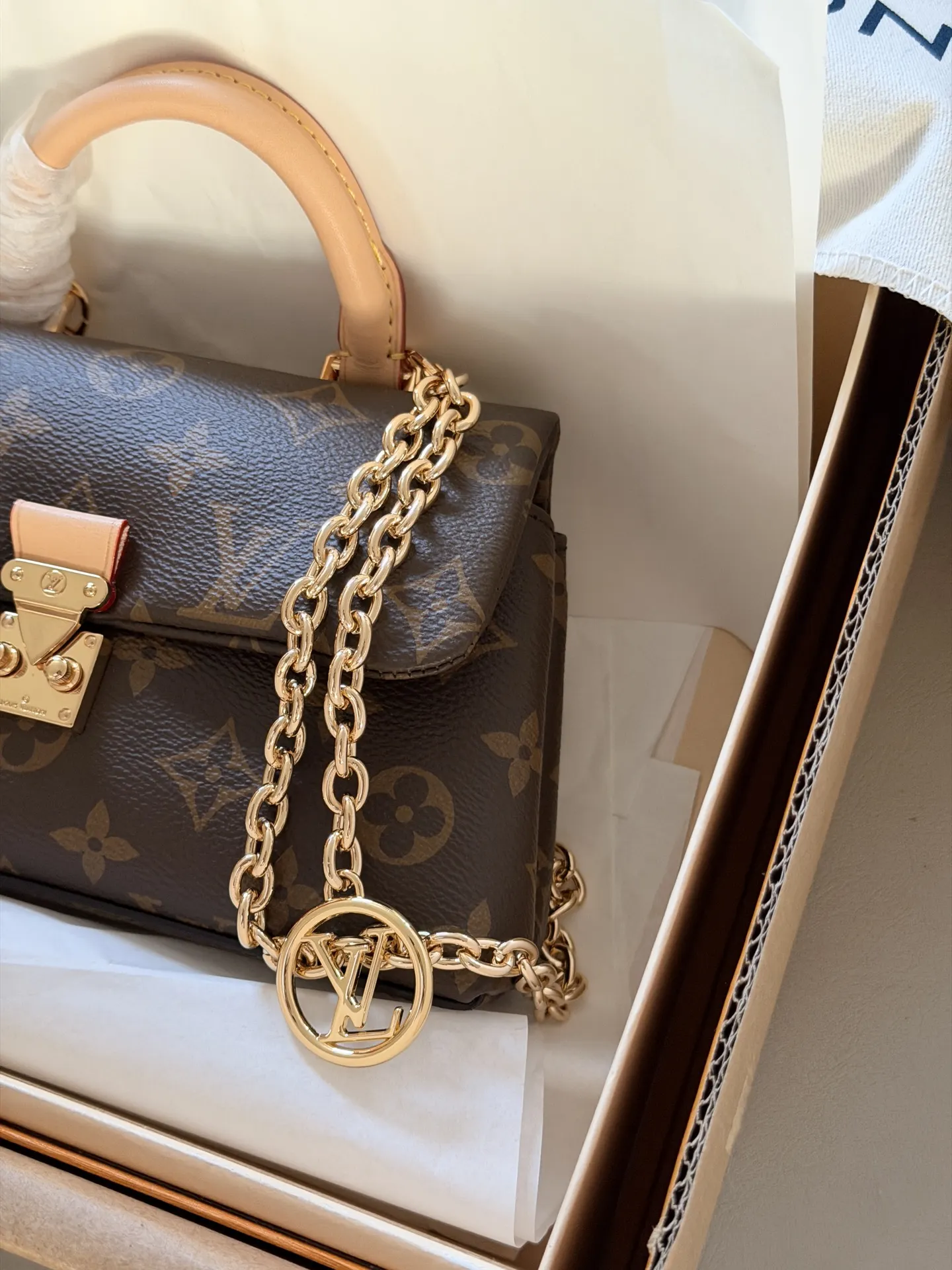 Nano Madeline Monogram Top-Handle Bag D30017989 — view 3