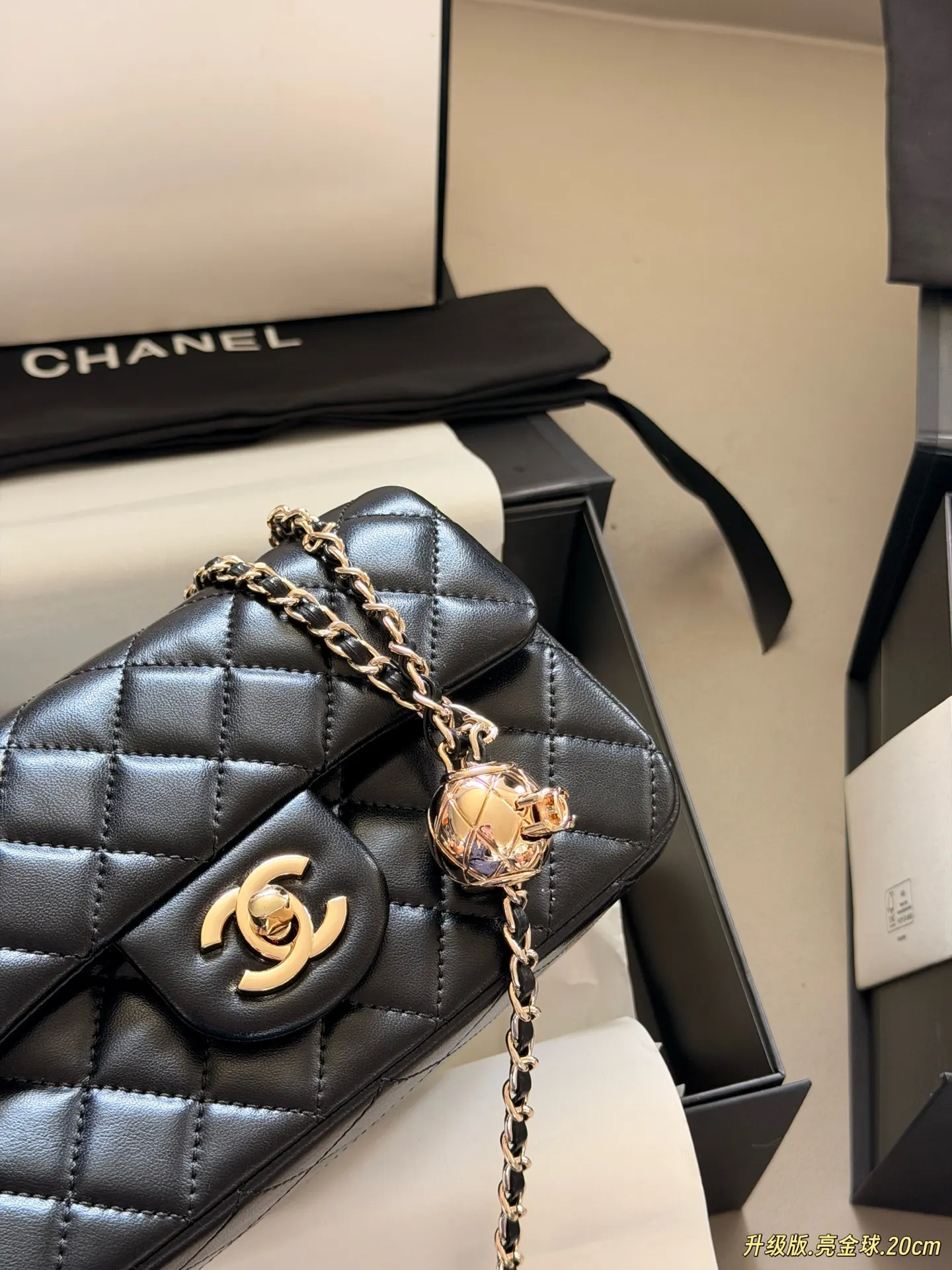 Chanel CF Quilted Leather Mini Bag D30018251 — view 4