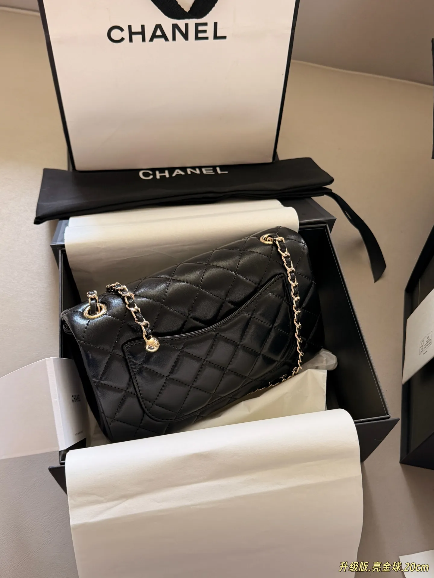 Chanel CF Quilted Leather Mini Bag D30018251 — view 7