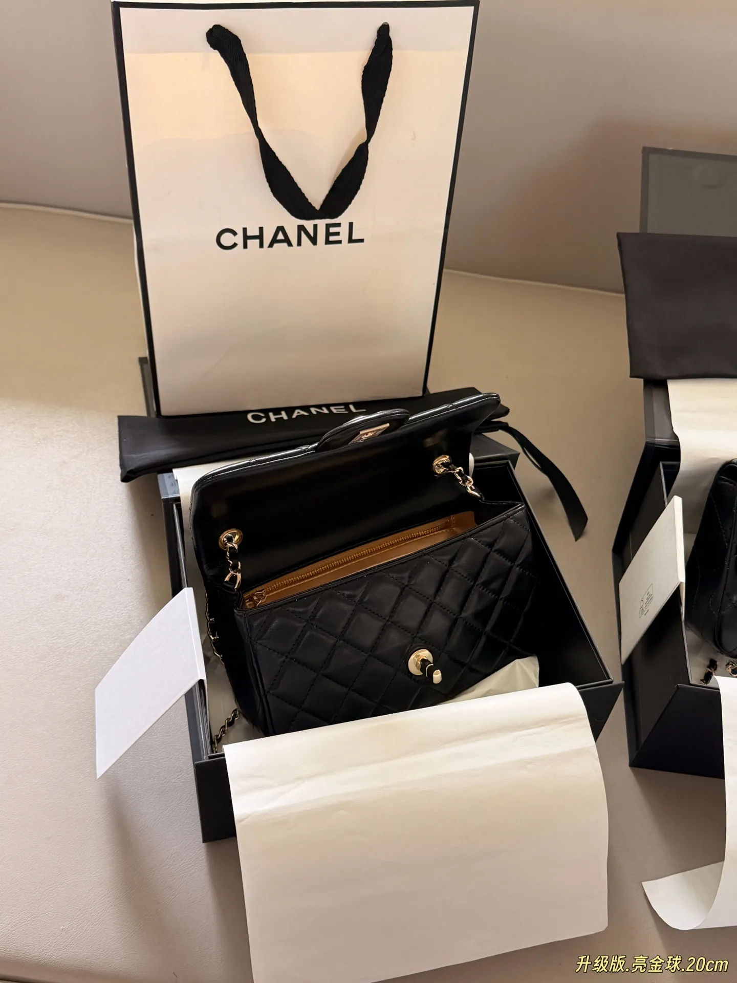 Chanel CF Quilted Leather Mini Bag D30018251 — view 9