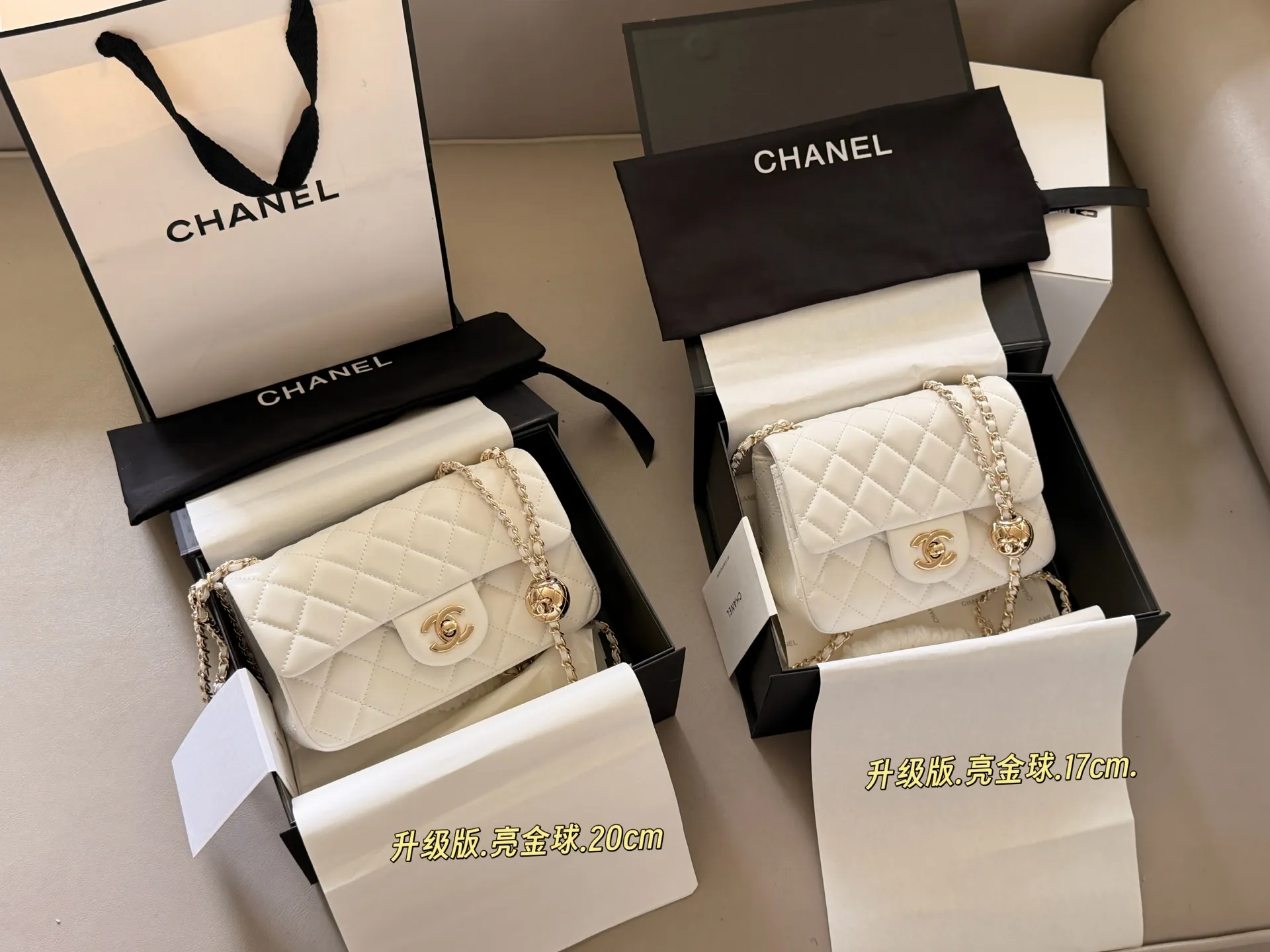 Chanel CF Quilted Leather Mini Bag D30018251 — view 10