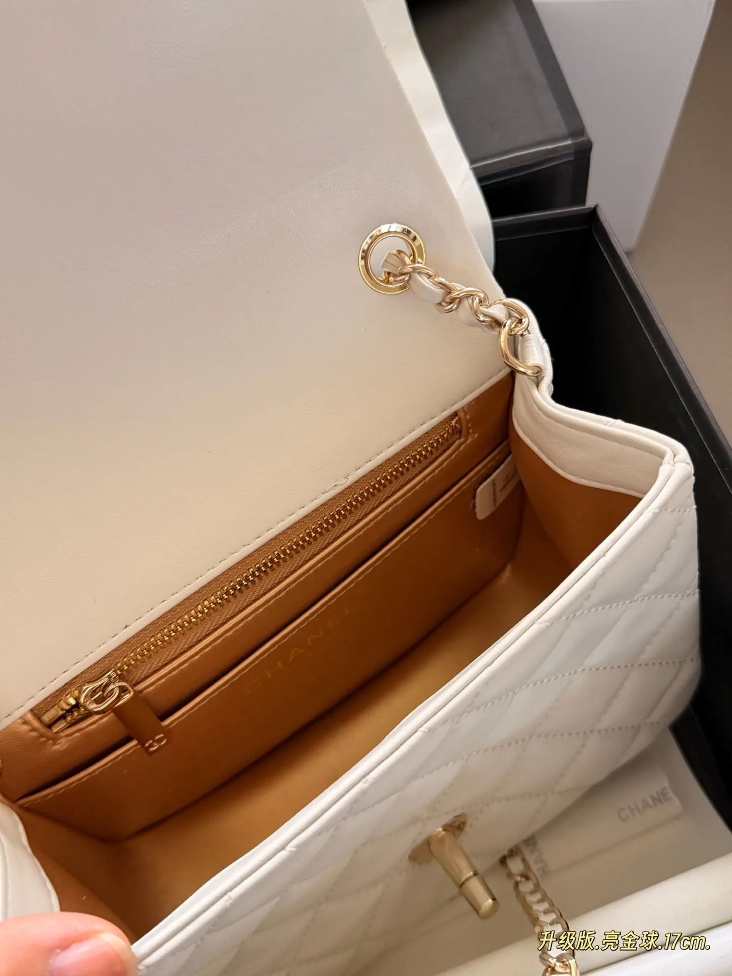 Chanel CF Quilted Leather Mini Bag D30018251 — view 15