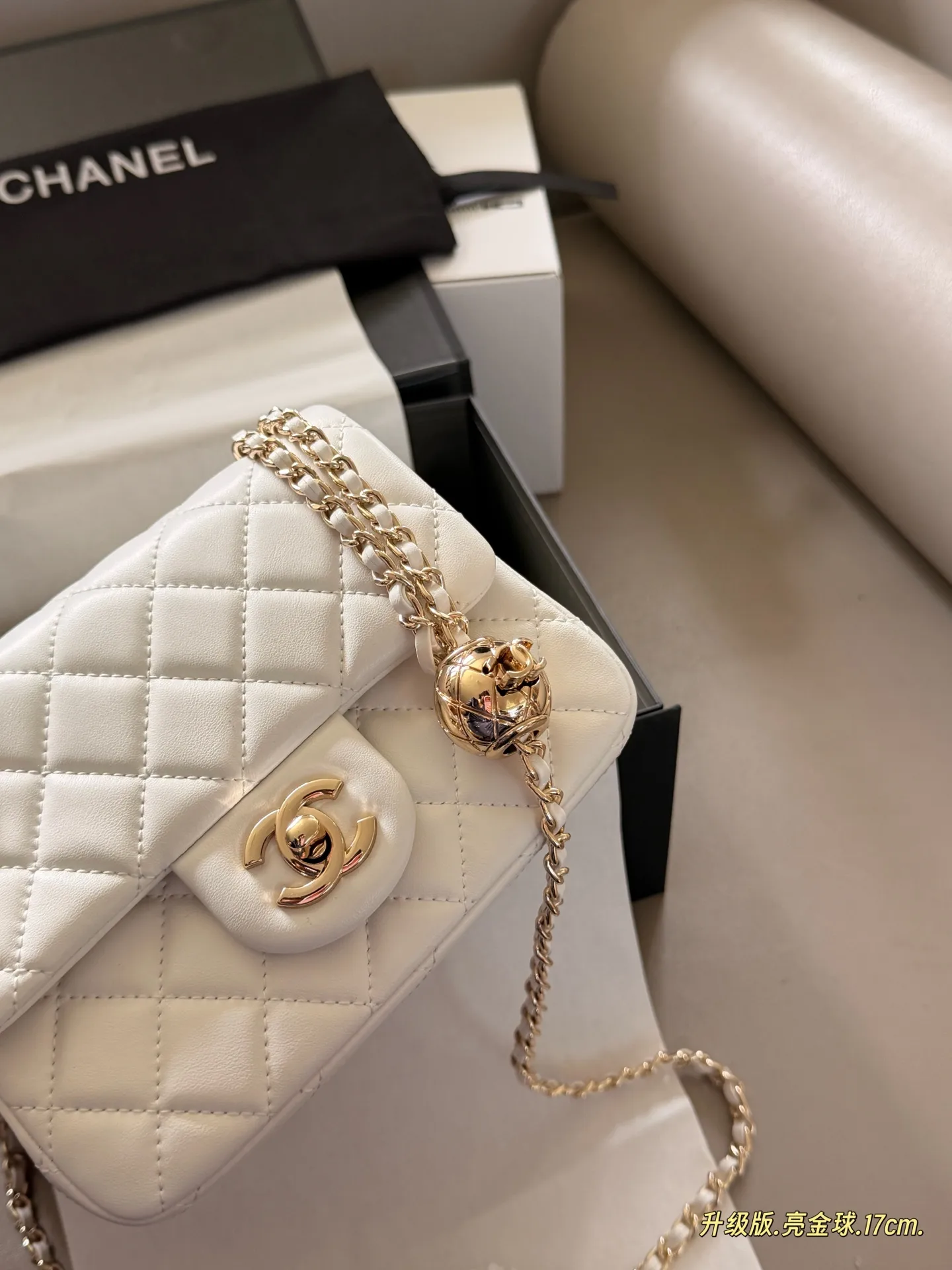 Chanel CF Quilted Leather Mini Bag D30018251 — view 16