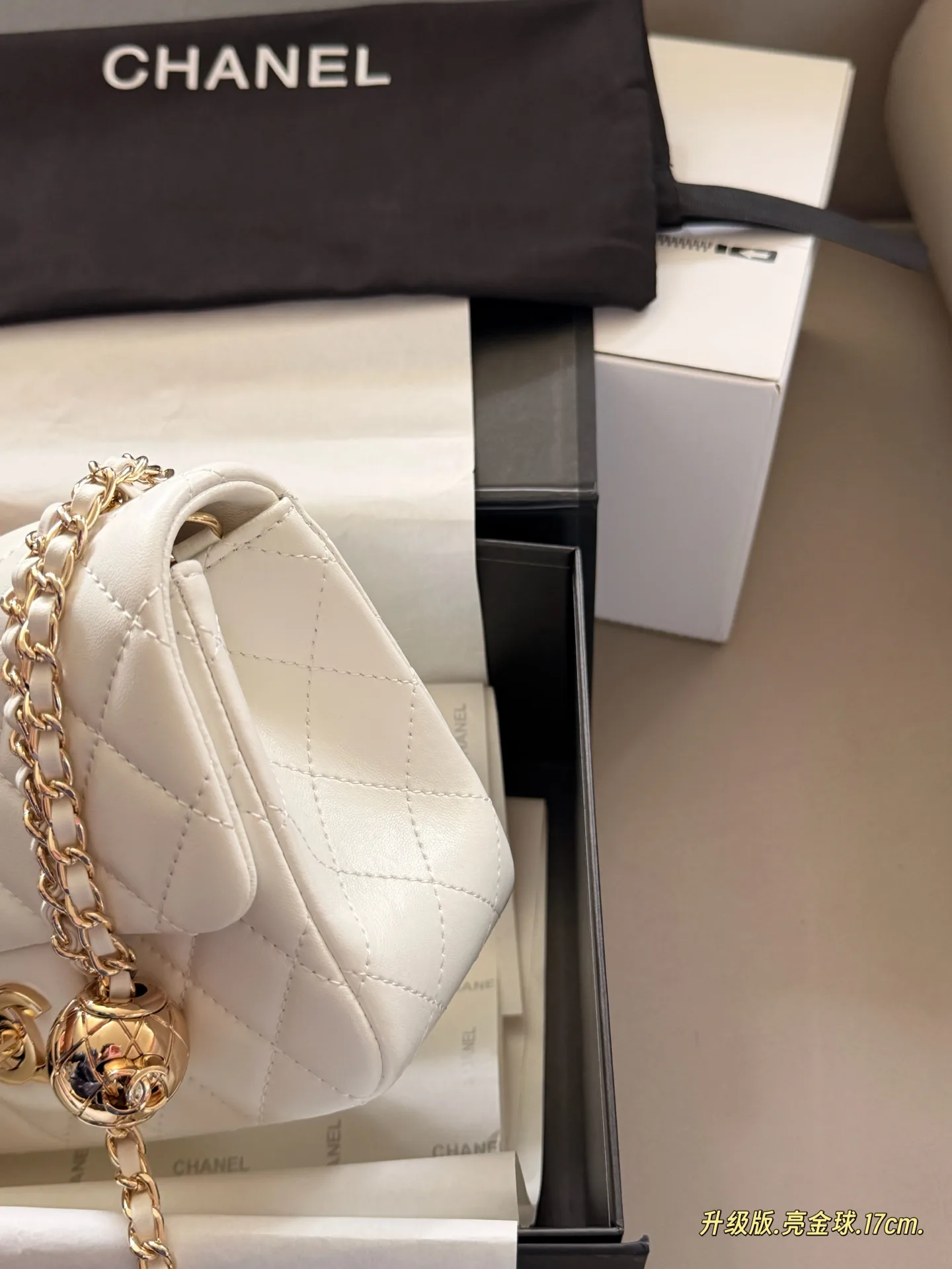 Chanel CF Quilted Leather Mini Bag D30018251 — view 18