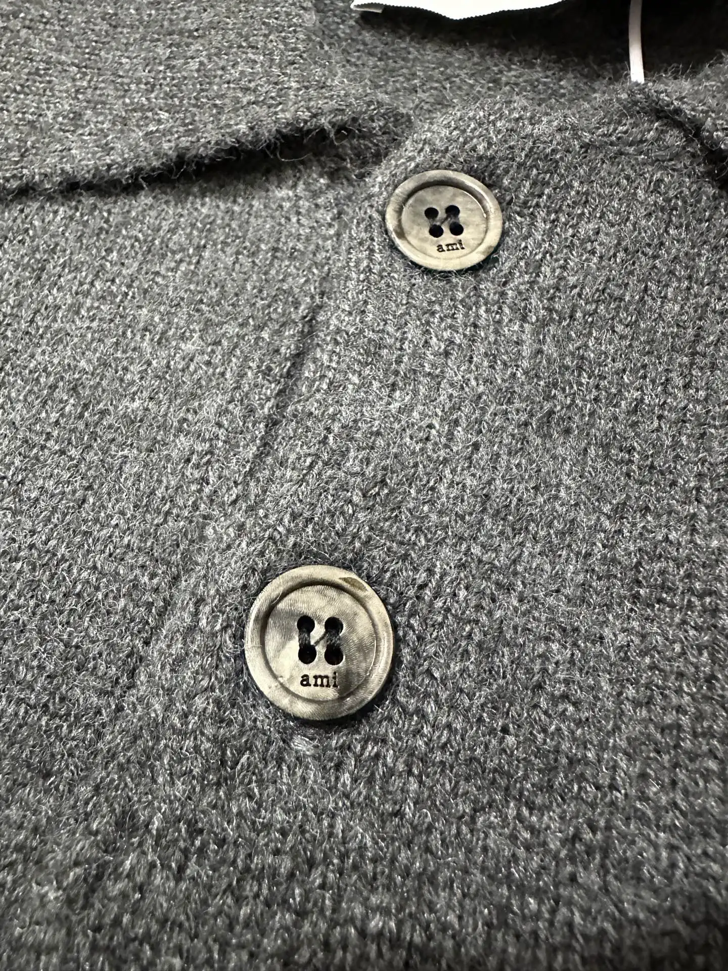 Ami de Coeur Alpaca-Blend Knit Polo Sweater D30023098 — view 8