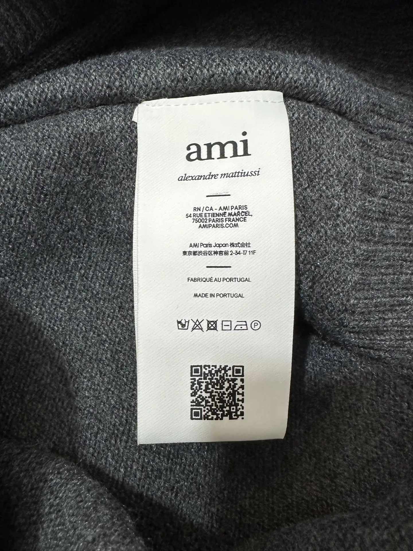 Ami de Coeur Alpaca-Blend Knit Polo Sweater D30023098 — view 9