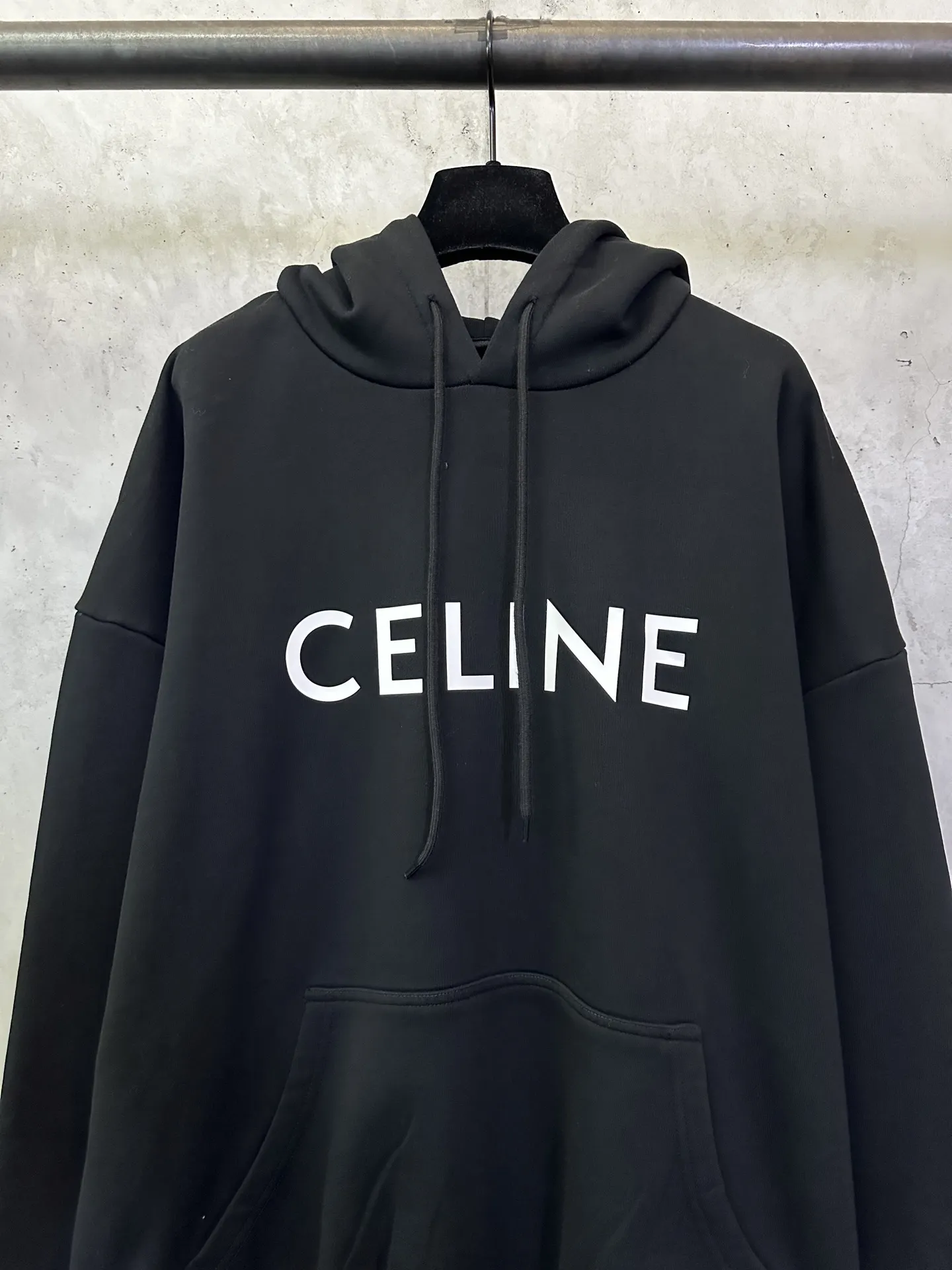 Logo-Print Cotton-Blend Jersey Hoodie D30015331 — view 3