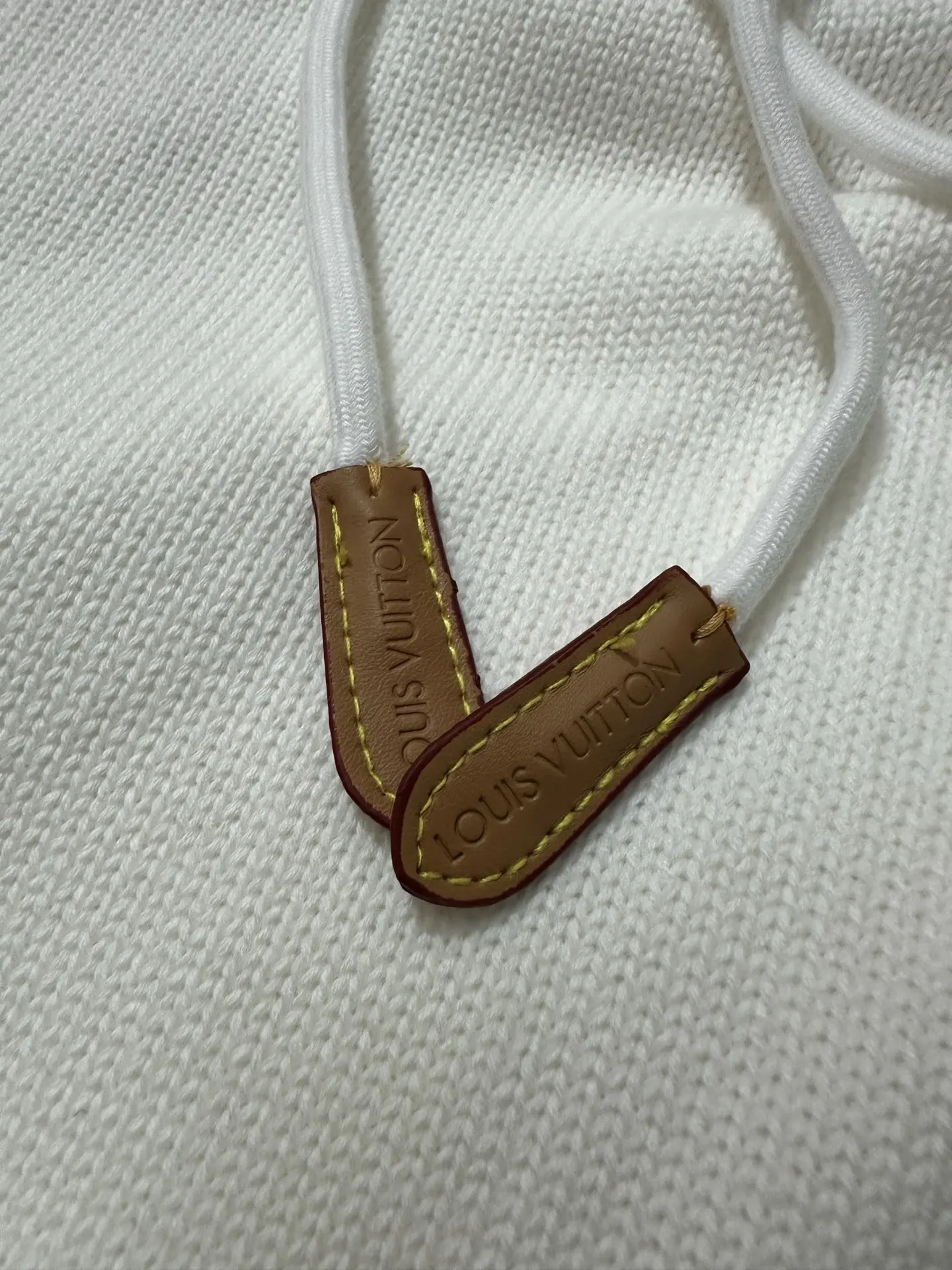Logo-Embroidered Cotton Knit Hoodie D30023733 — view 8