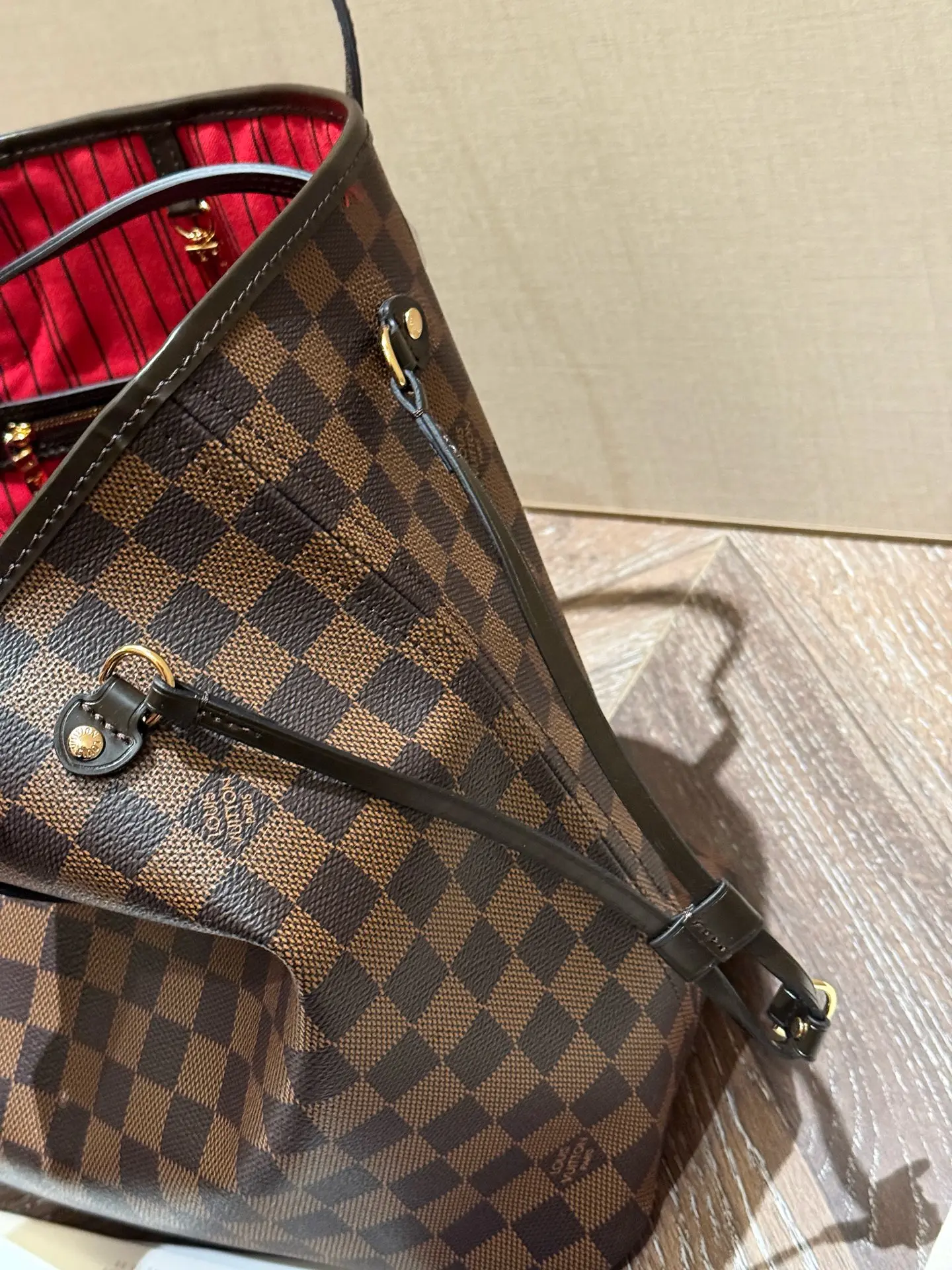 Neverfull Damier Ebene Tote Bag D30018055 — view 4