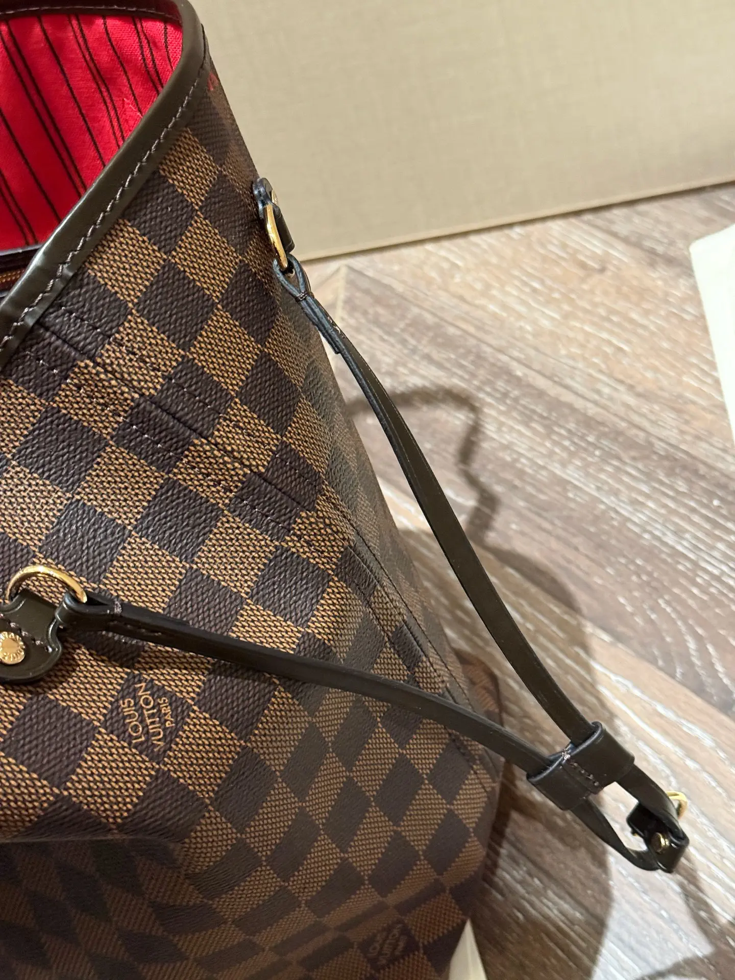 Neverfull Damier Ebene Tote Bag D30018055 — view 7