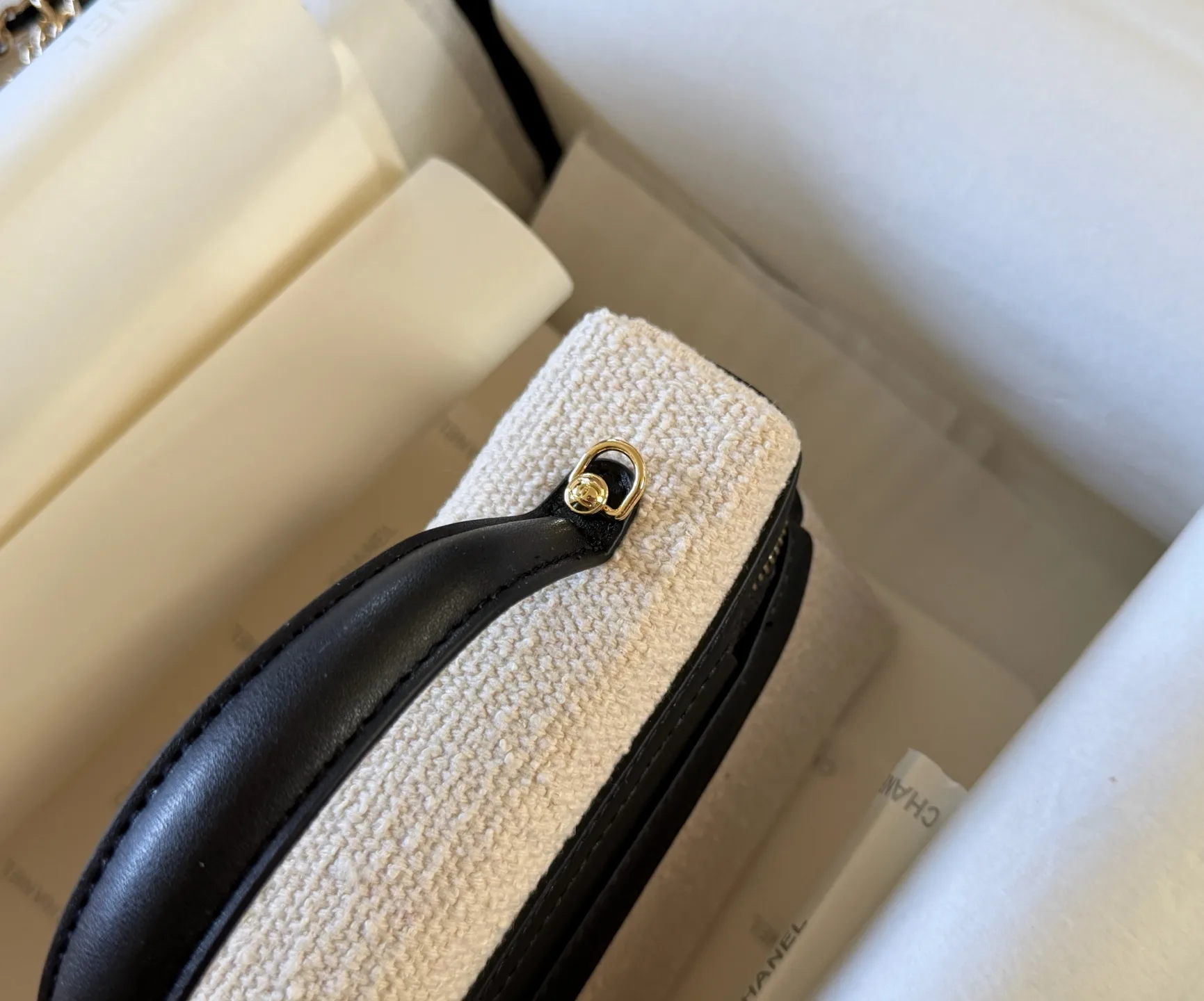 Chanel Canvas Vanity Case D30018429 — view 9