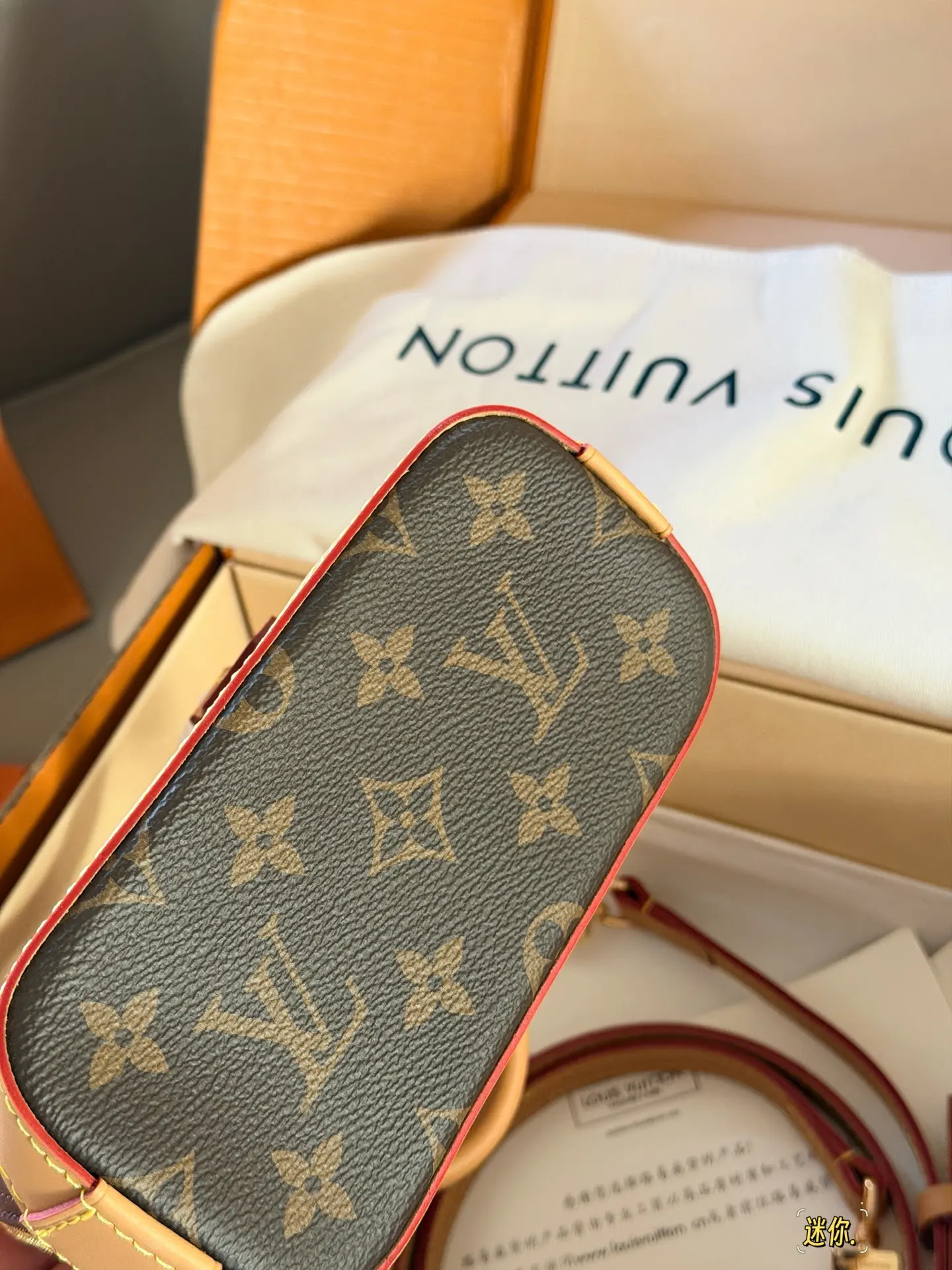 Alma Nano Monogram Top-Handle Bag D30018150 — view 6