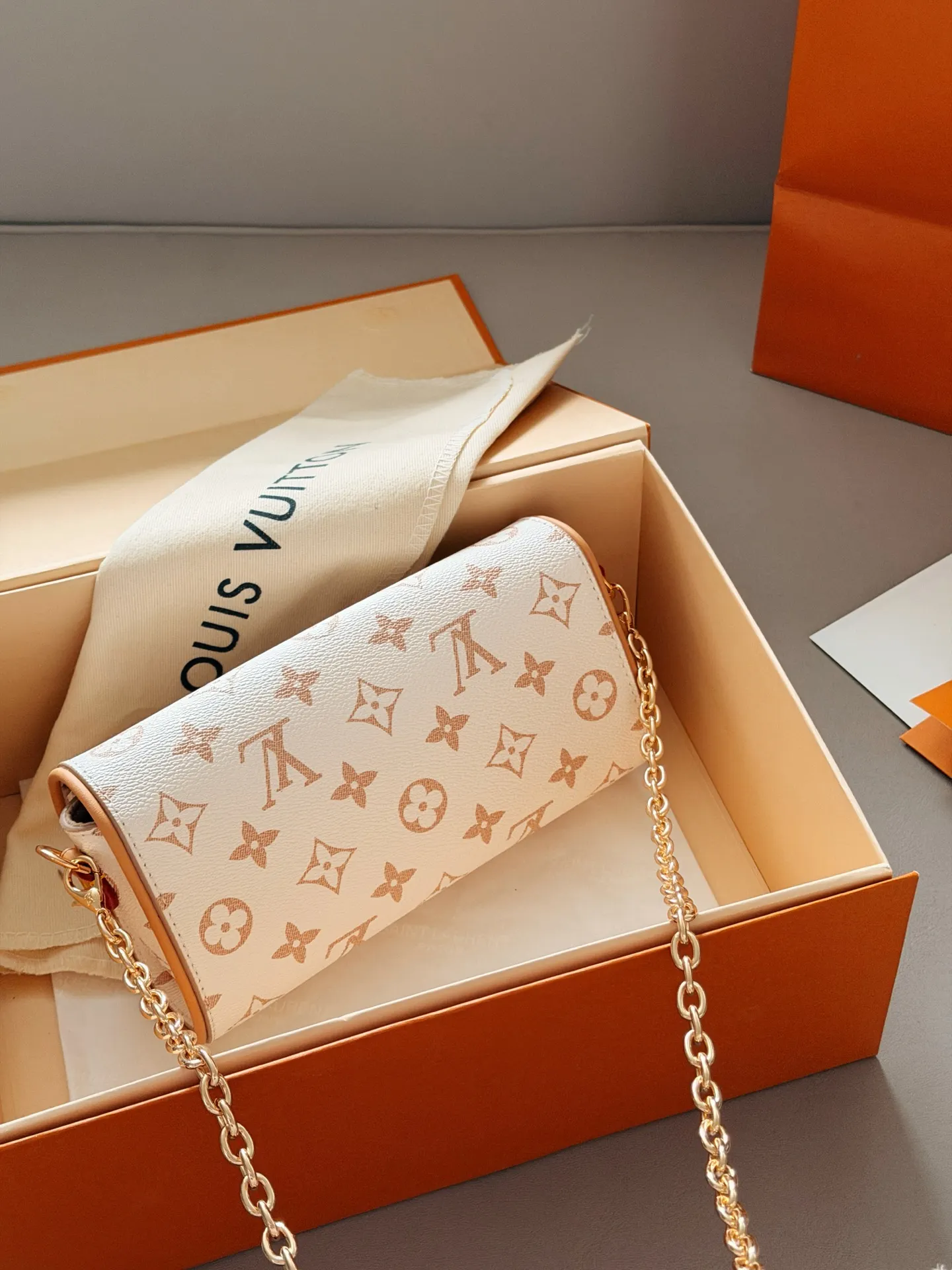 Camille Monogram Chain Bag D30018382 — view 8