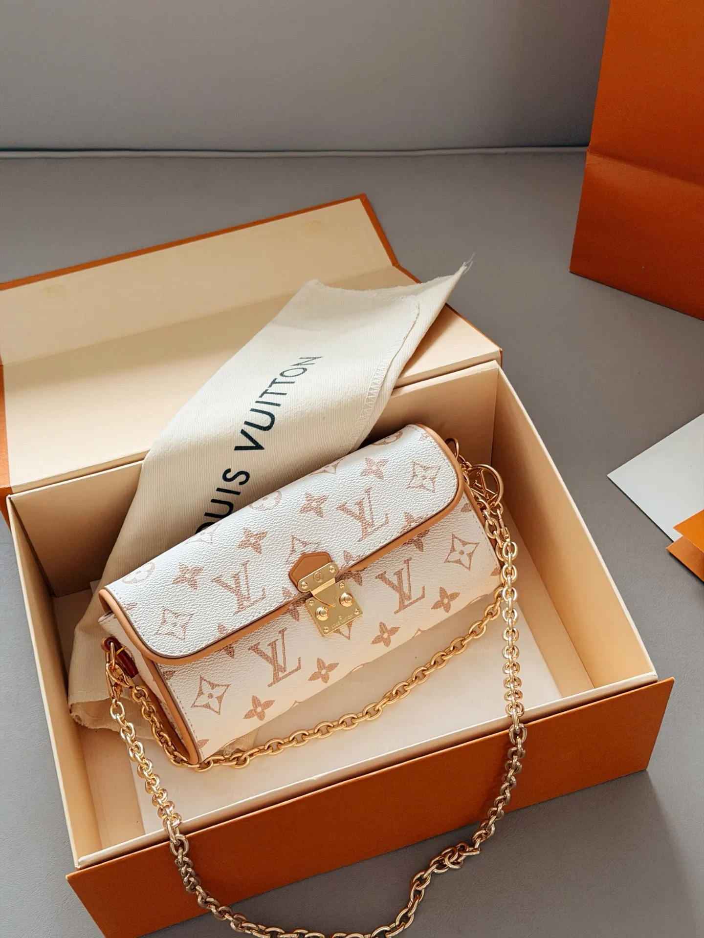 Camille Monogram Chain Bag D30018382 — view 9