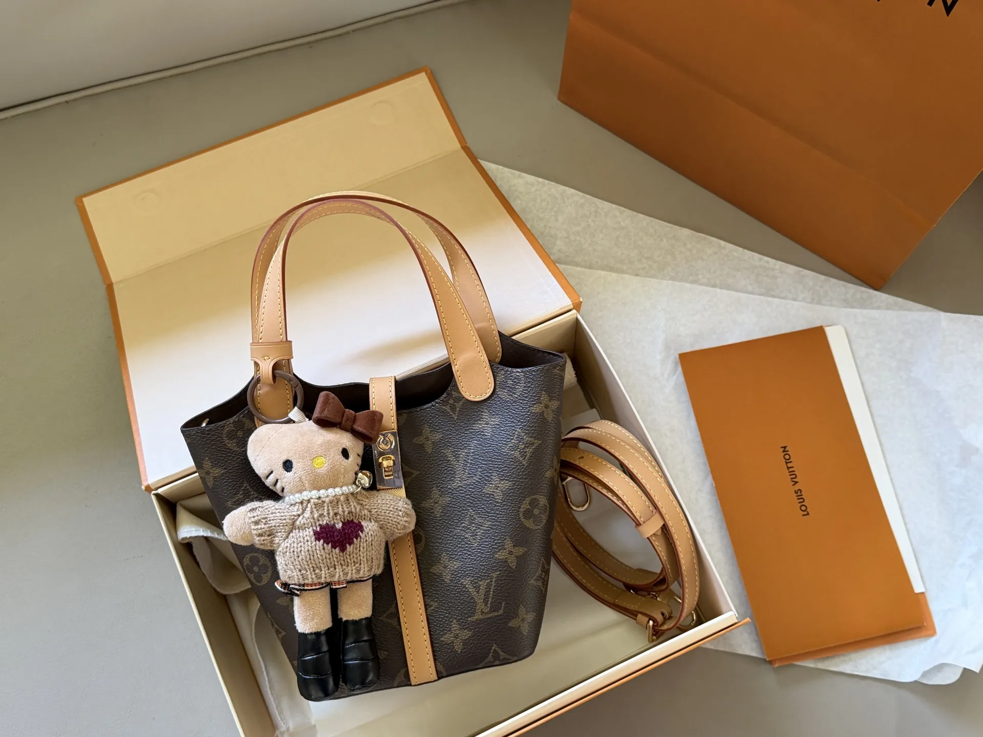 Monogram Canvas All In BB Bucket Bag D30018482