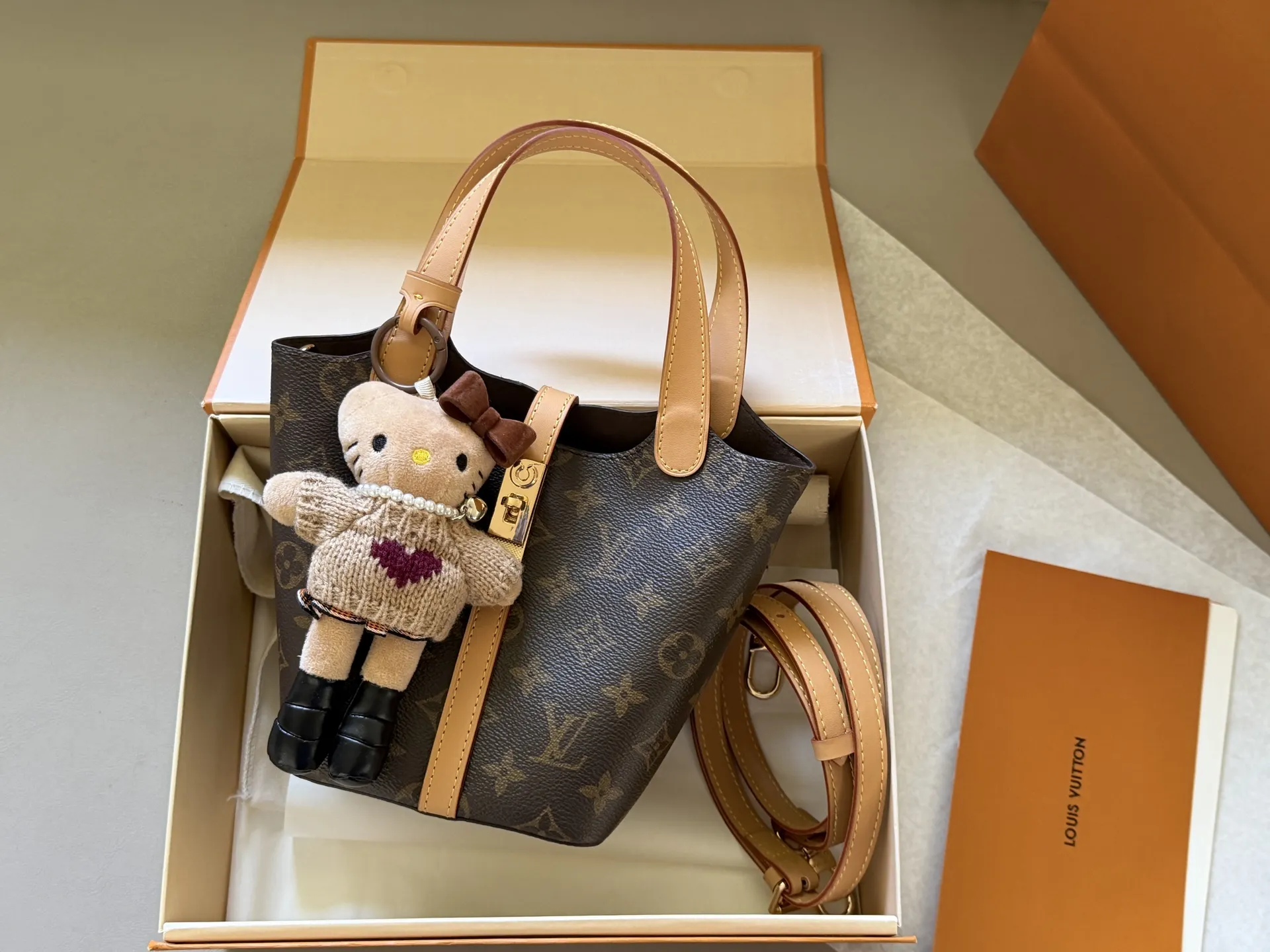 Monogram Canvas All In BB Bucket Bag D30018482 — view 2