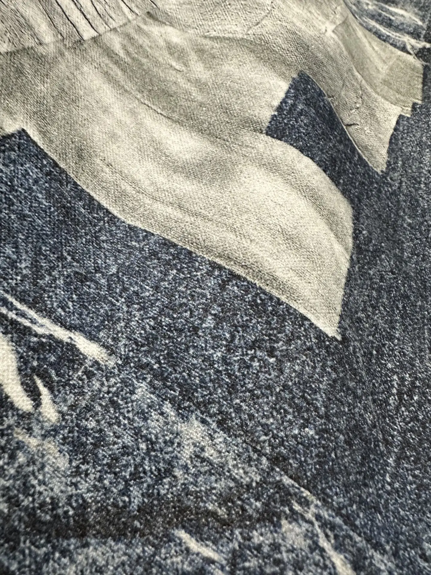 Trompe L'oeil Print Straight-Leg Jeans D31022227 — view 10