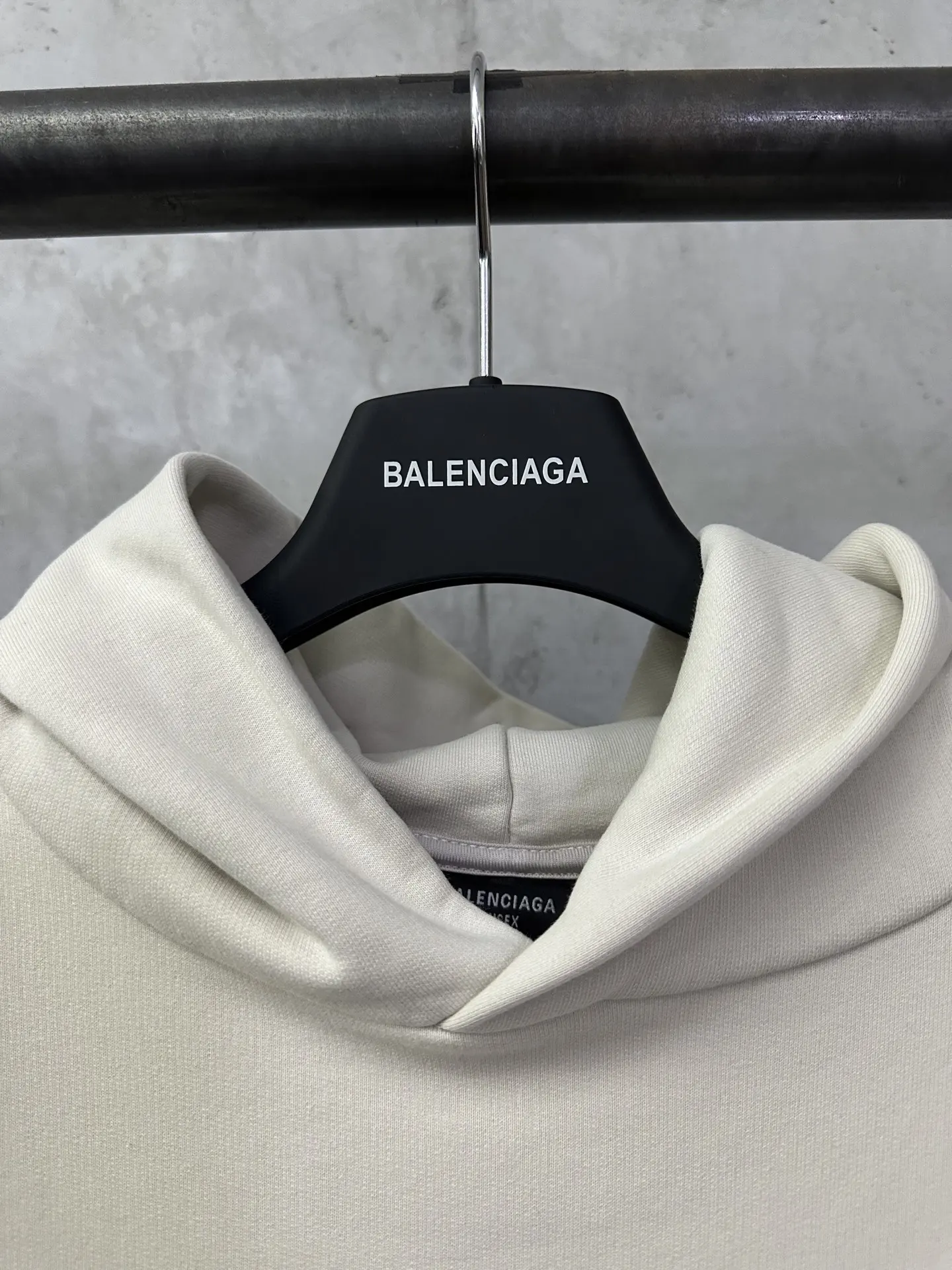 Logo Embroidery Oversized Cotton Hoodie D31018851 — view 7