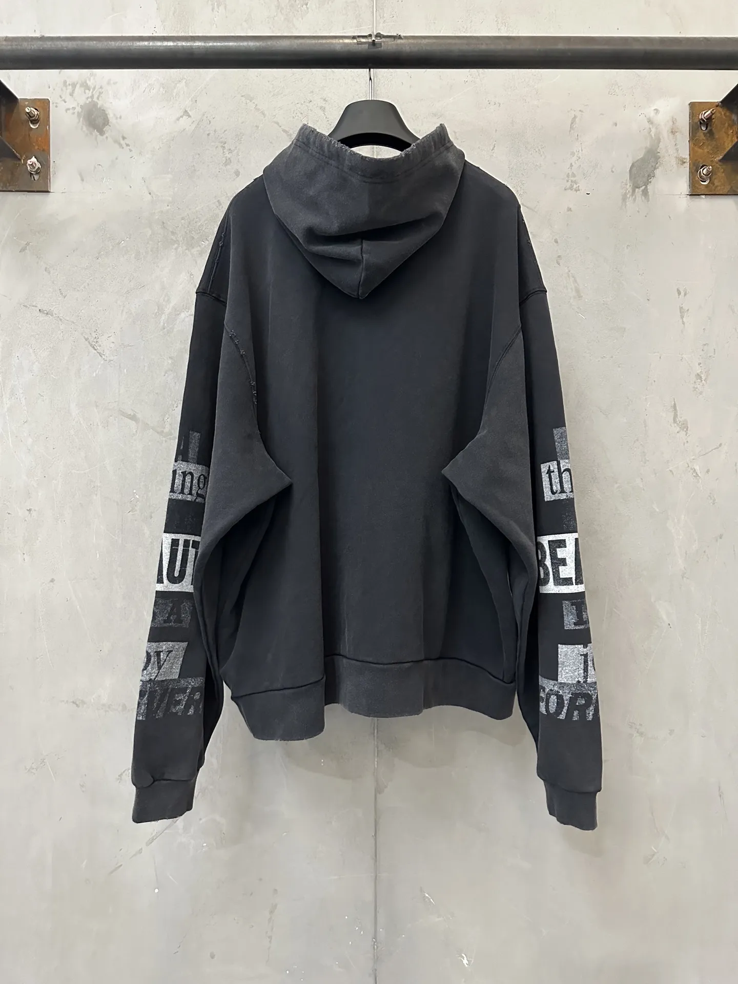 Eternal Rose Washed Cotton Hoodie D31020647 — view 2
