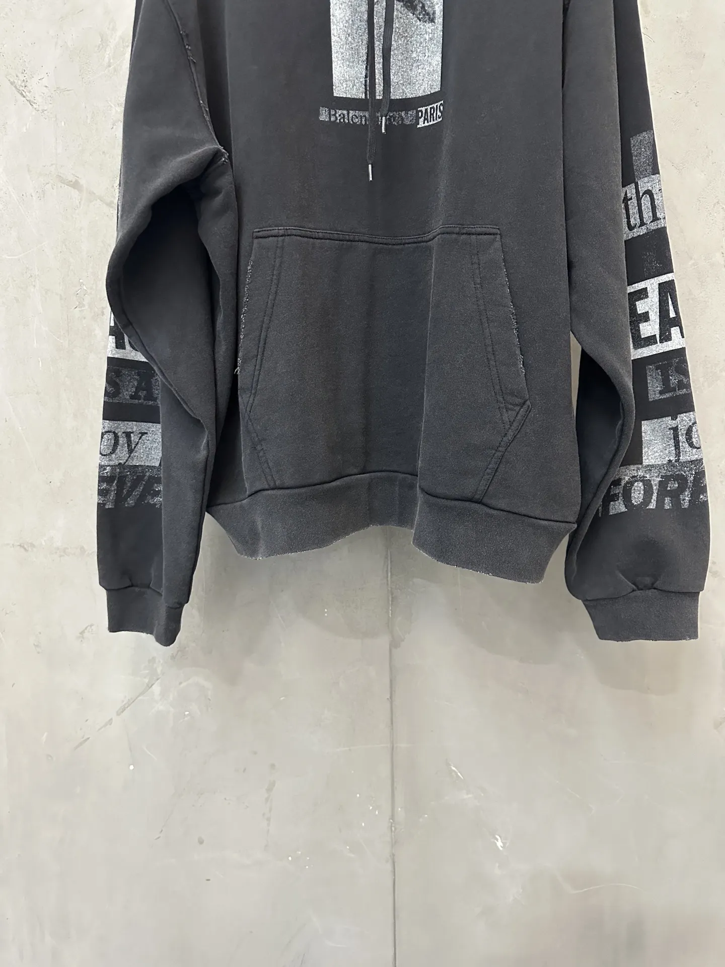 Eternal Rose Washed Cotton Hoodie D31020647 — view 4