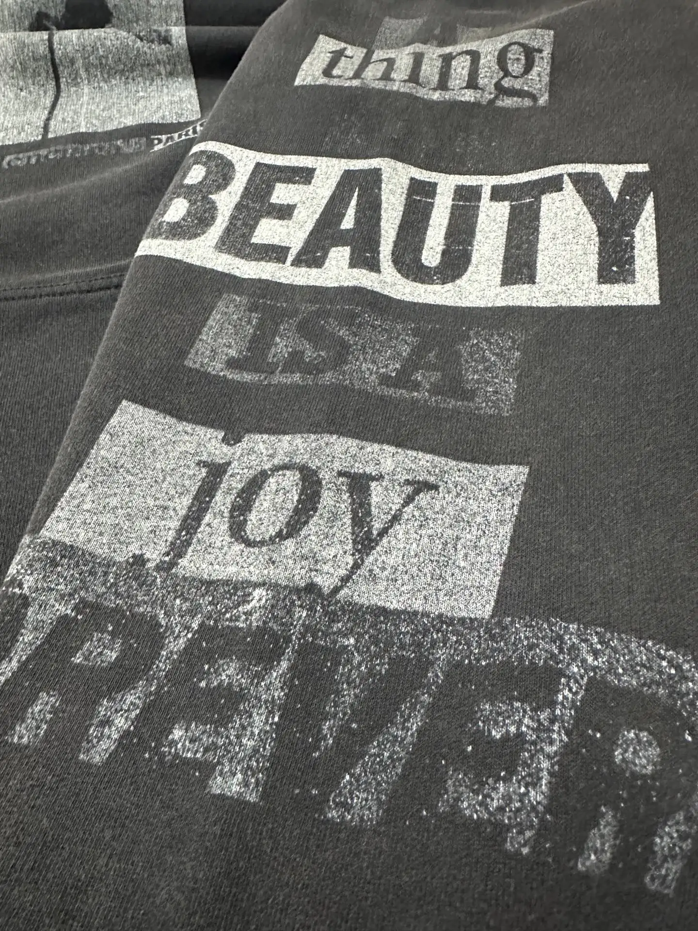 Eternal Rose Washed Cotton Hoodie D31020647 — view 11
