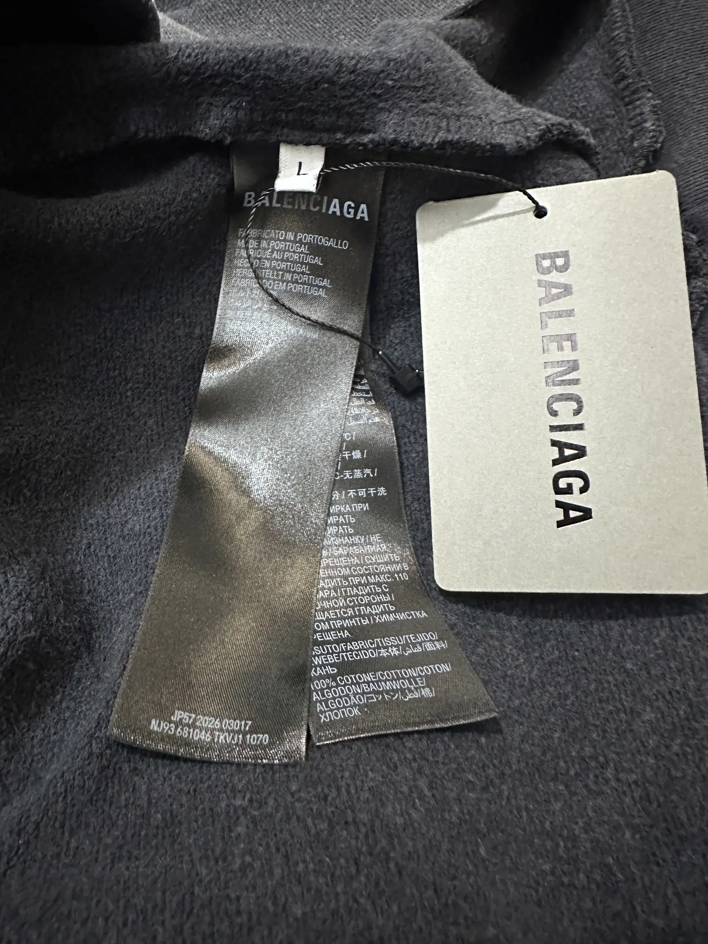 Eternal Rose Washed Cotton Hoodie D31020647 — view 17