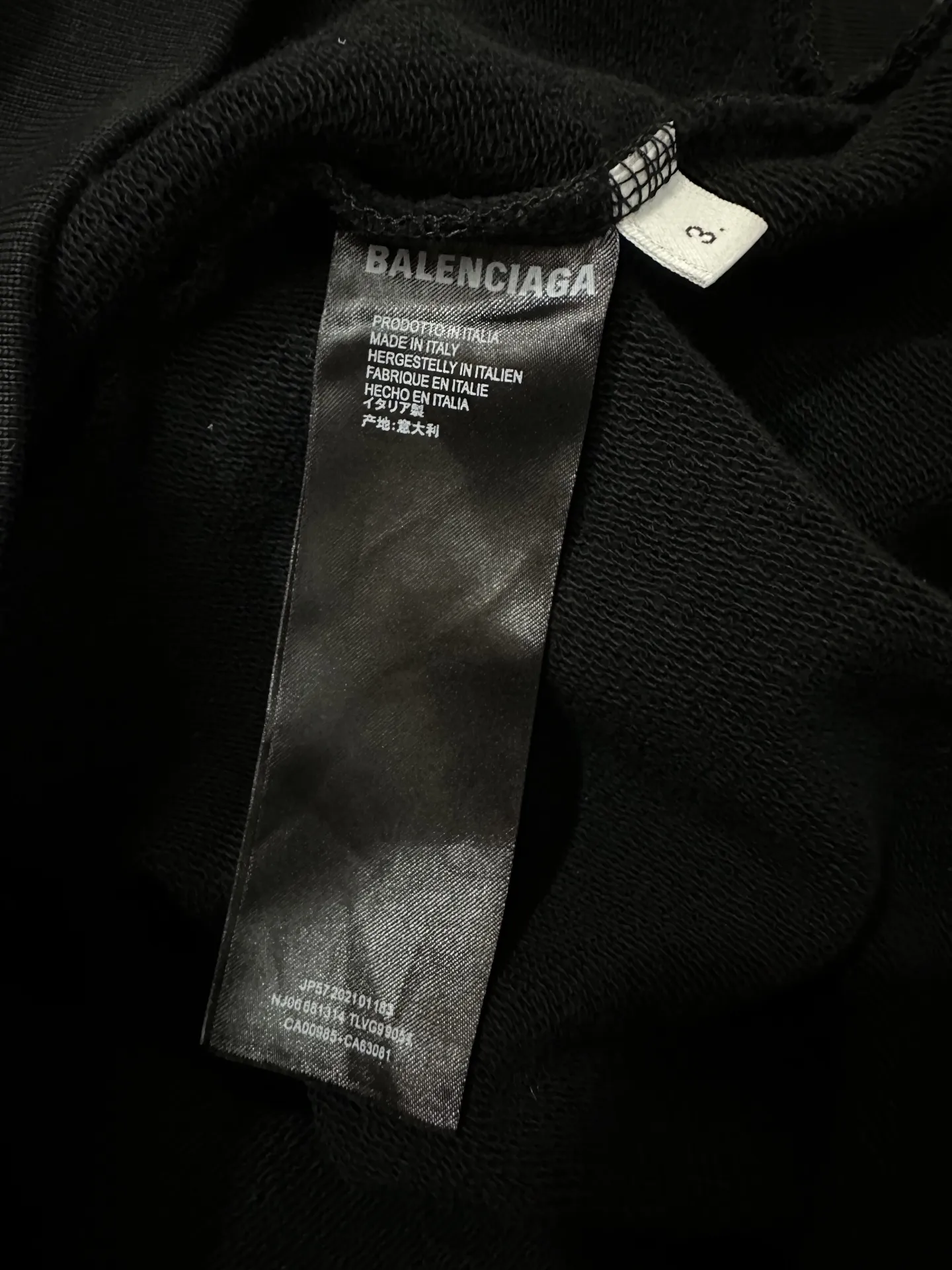 Sticker Stack Oversized Cotton Hoodie D31023155 — view 9