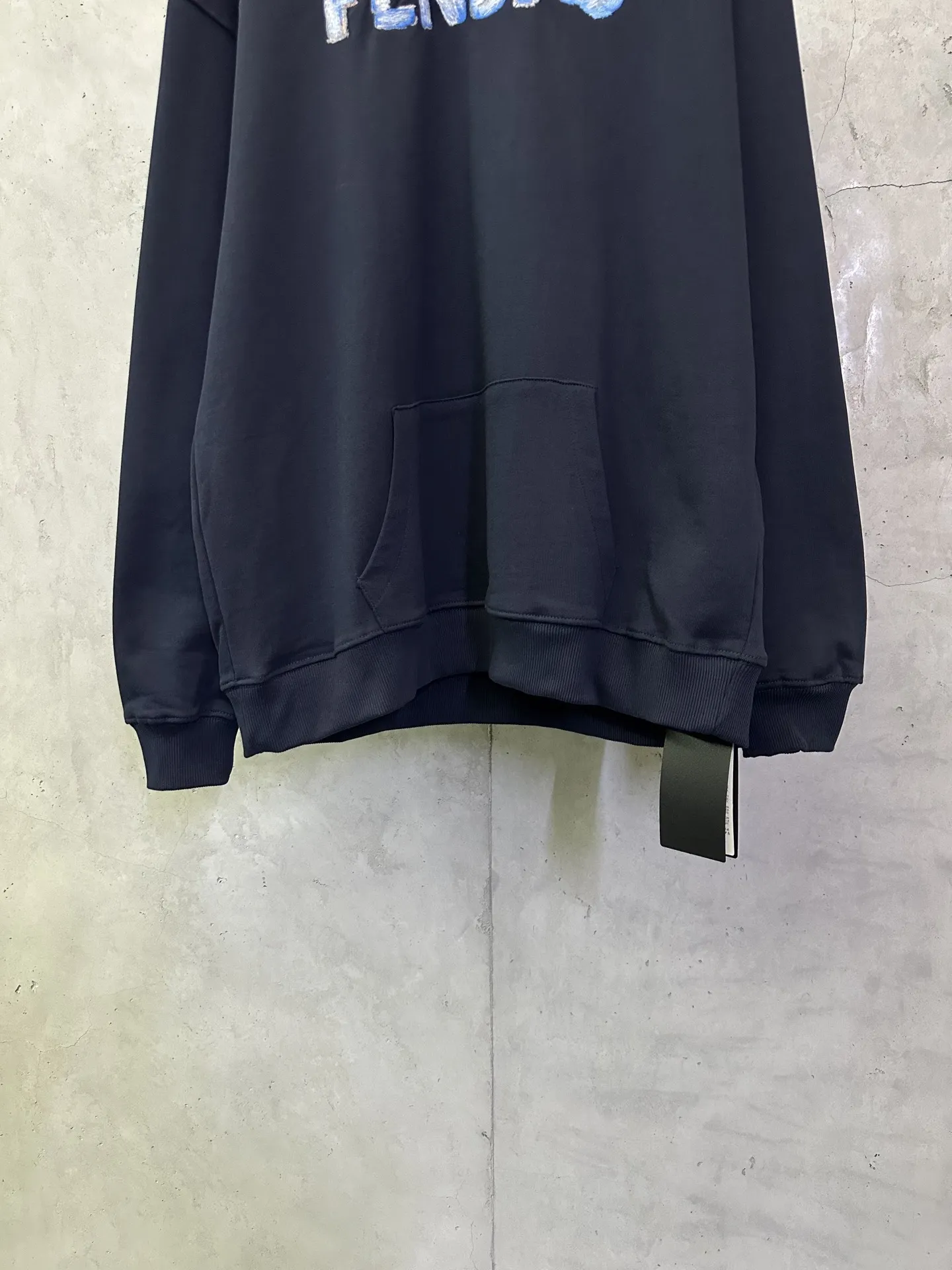 Logo-Embroidered Cotton-Jersey Hoodie D31012453 — view 4