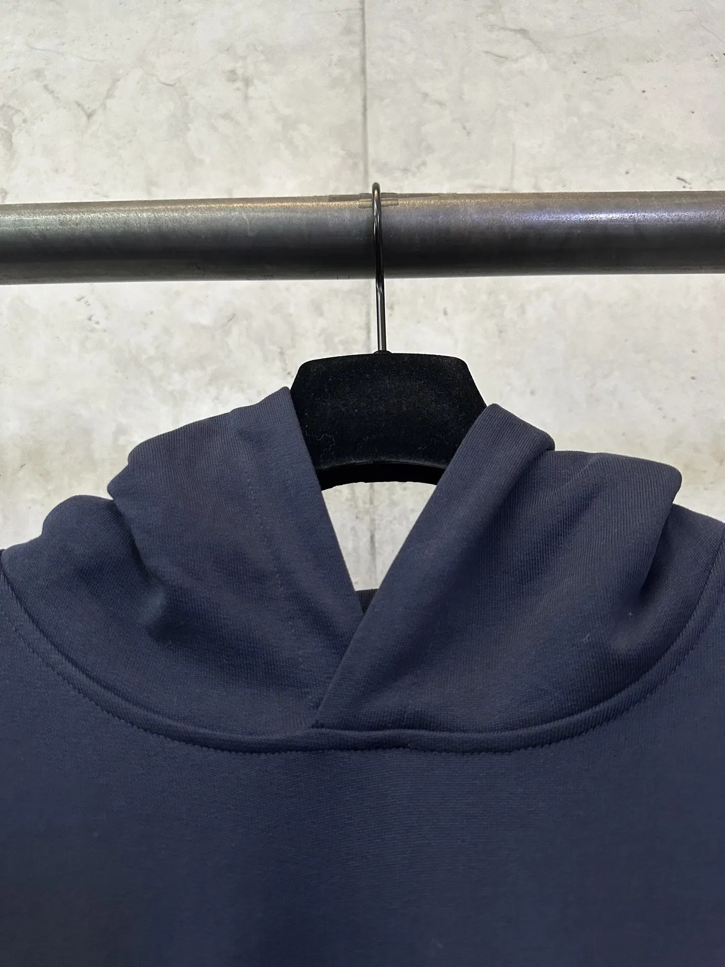 Logo-Embroidered Cotton-Jersey Hoodie D31012453 — view 7