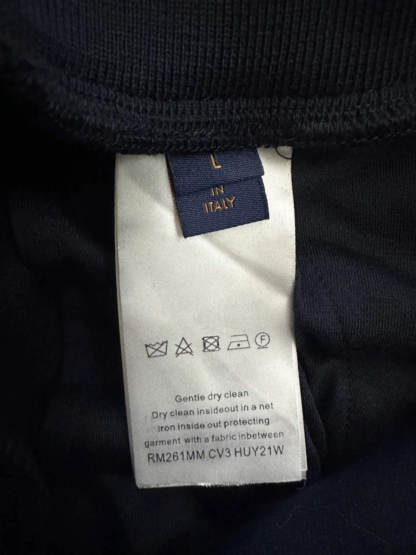 Logo-Patch Cotton-Velvet Sweatpants D31012488 — view 9