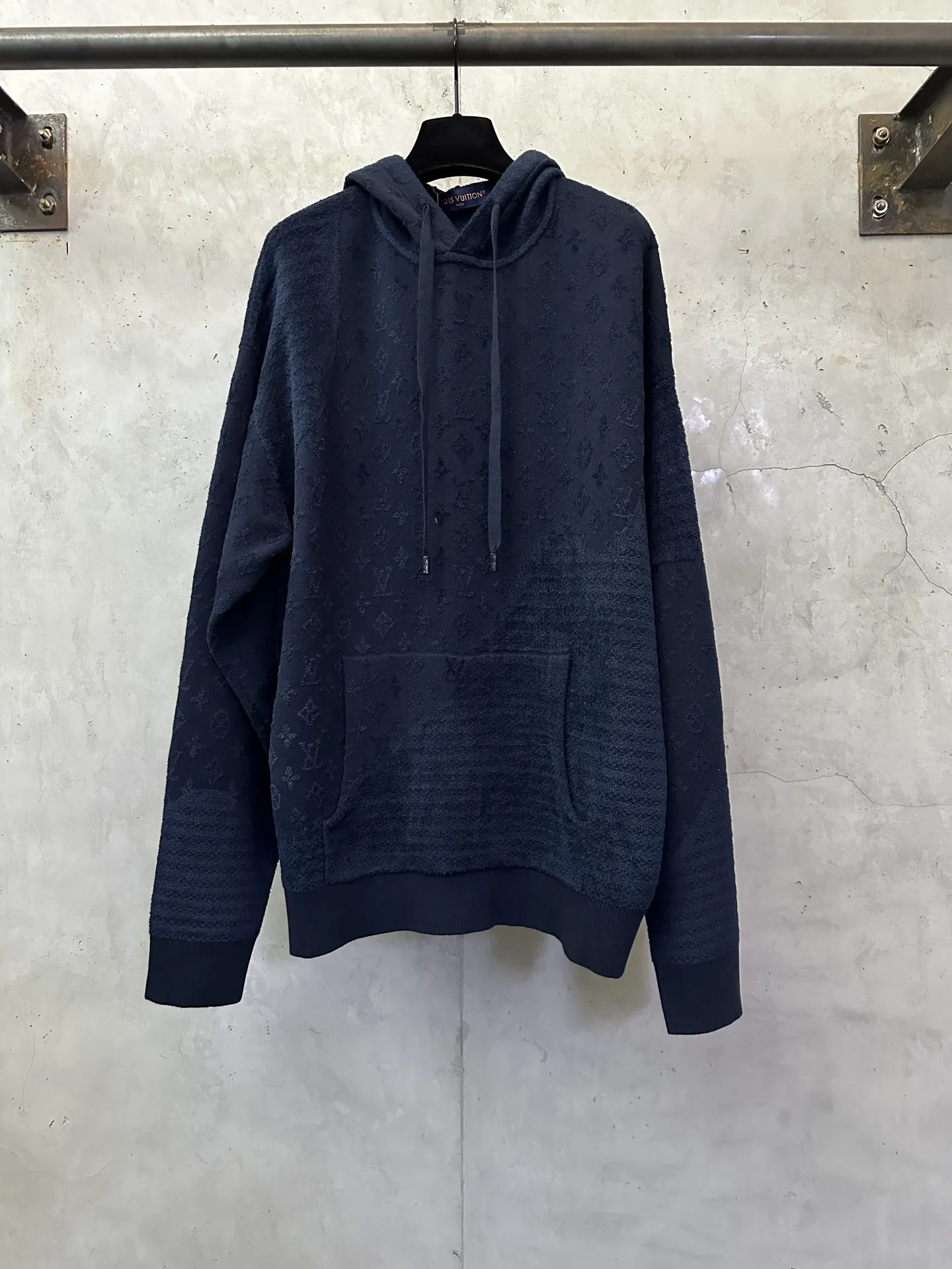 Monogram Jacquard Knit Hoodie D31023759