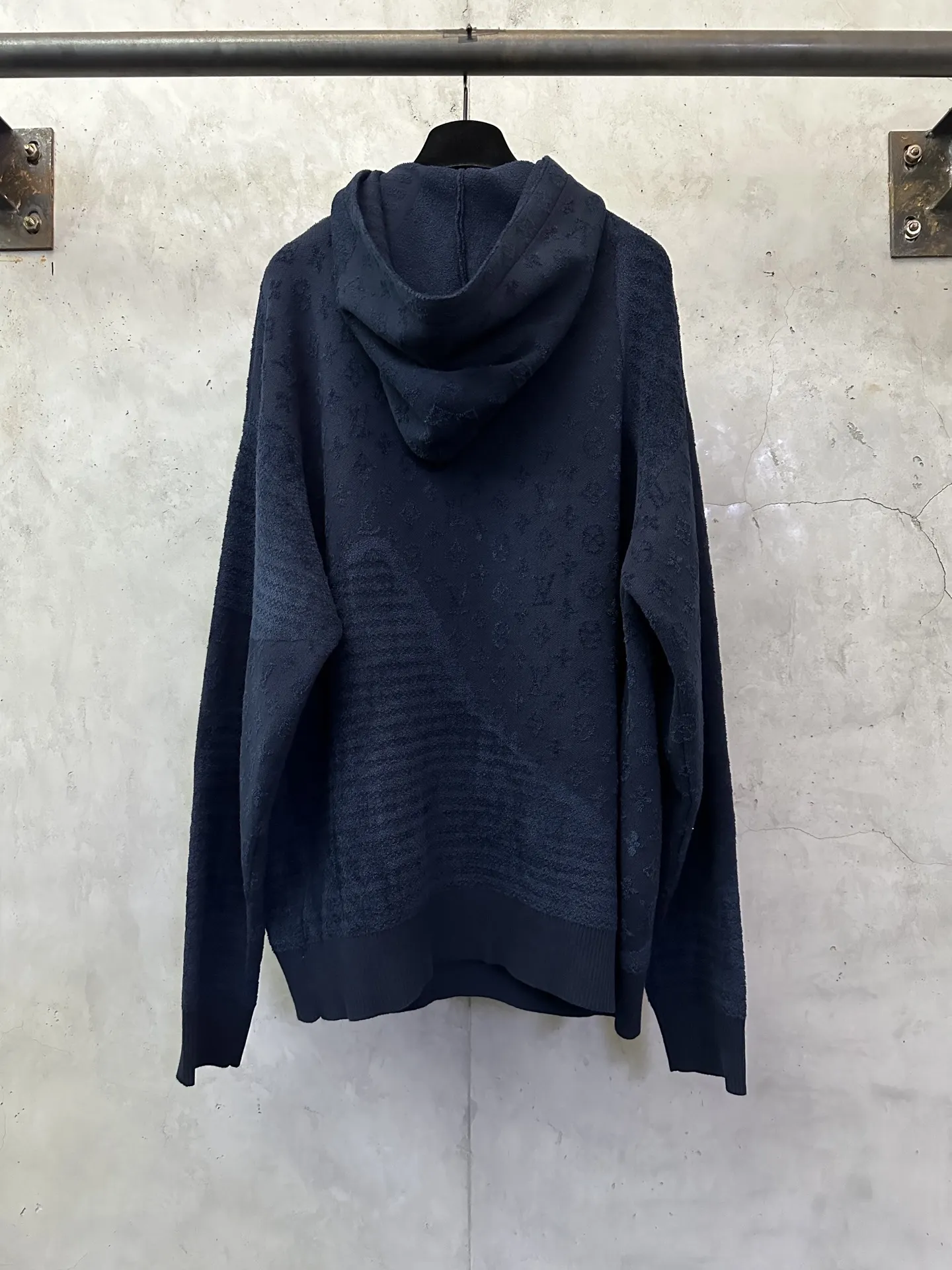 Monogram Jacquard Knit Hoodie D31023759 — view 2