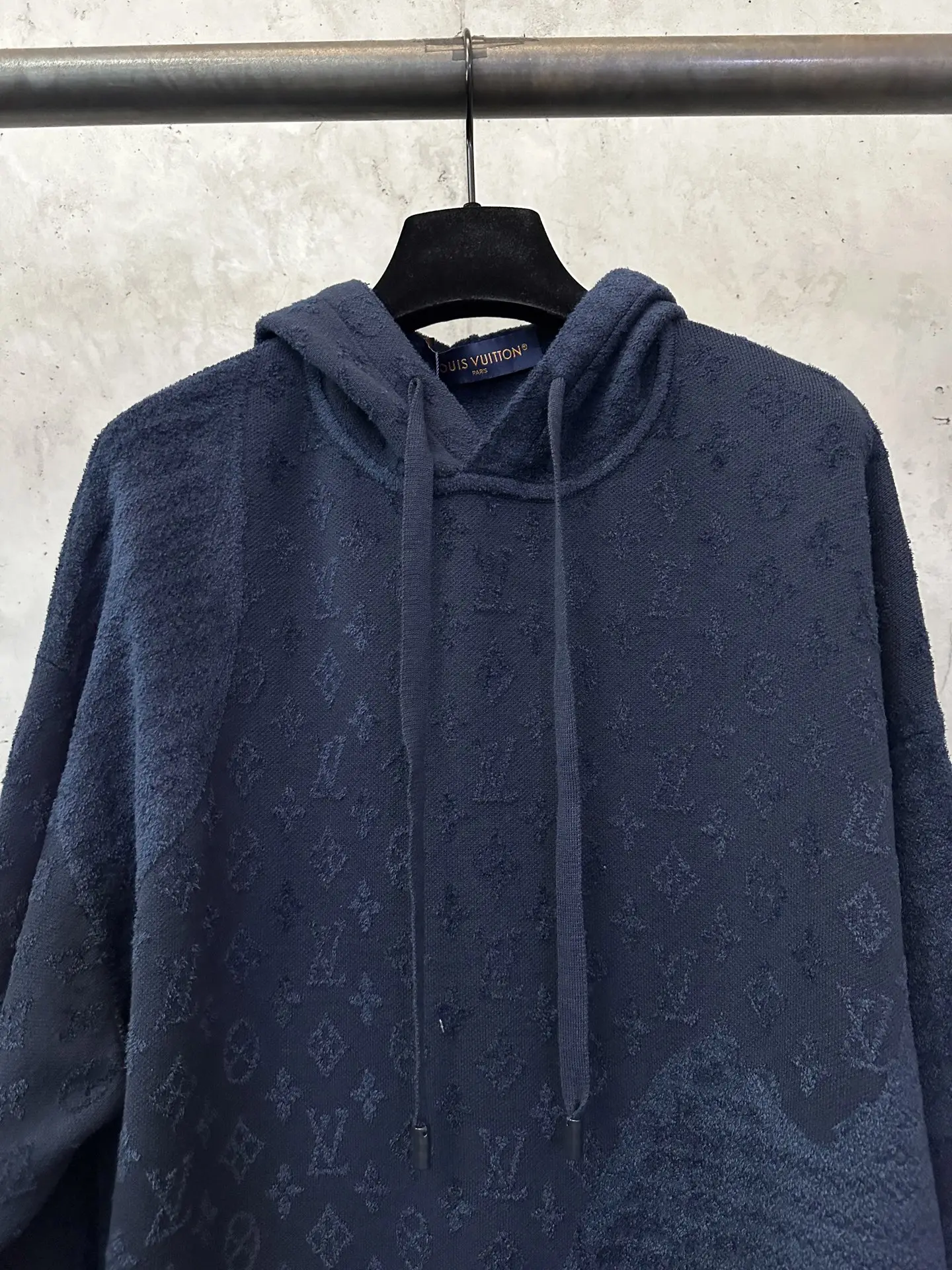 Monogram Jacquard Knit Hoodie D31023759 — view 3