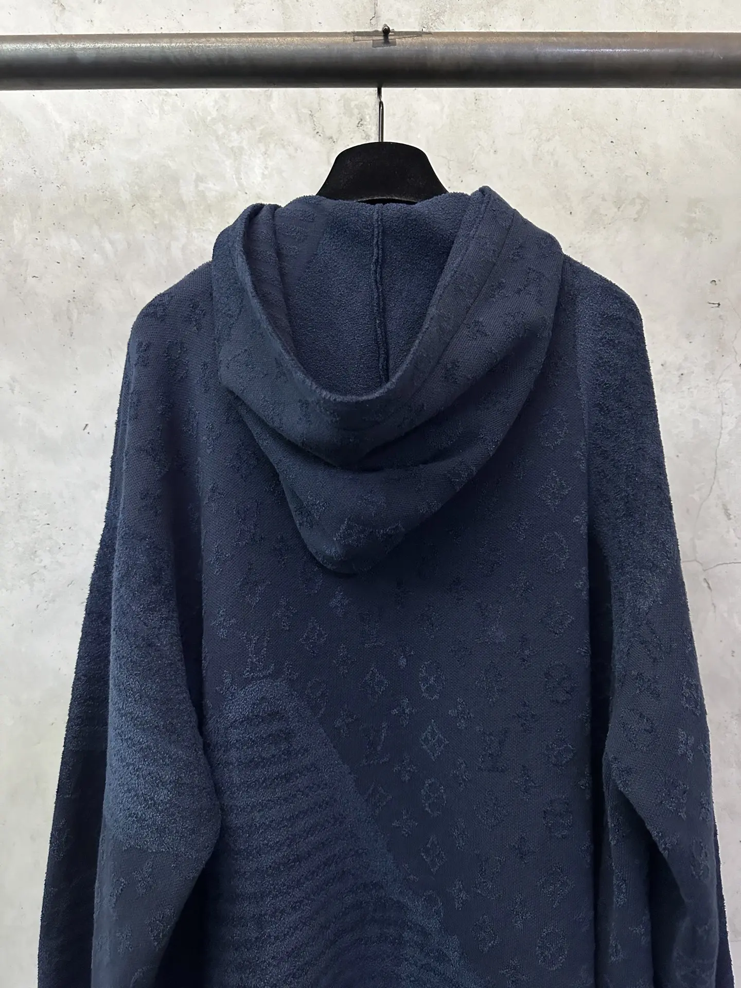 Monogram Jacquard Knit Hoodie D31023759 — view 5