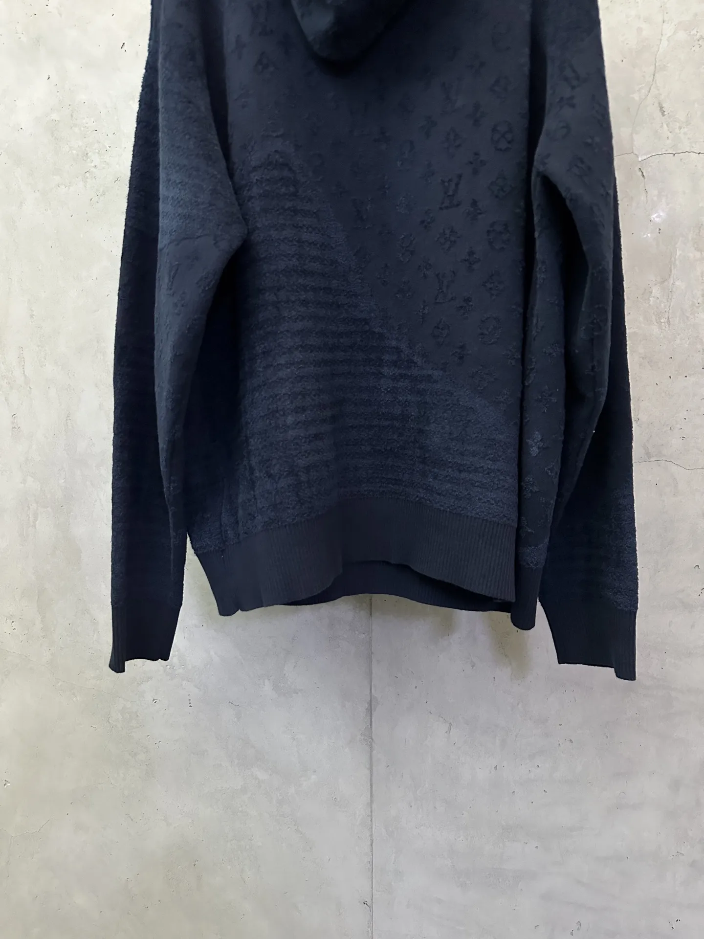 Monogram Jacquard Knit Hoodie D31023759 — view 6