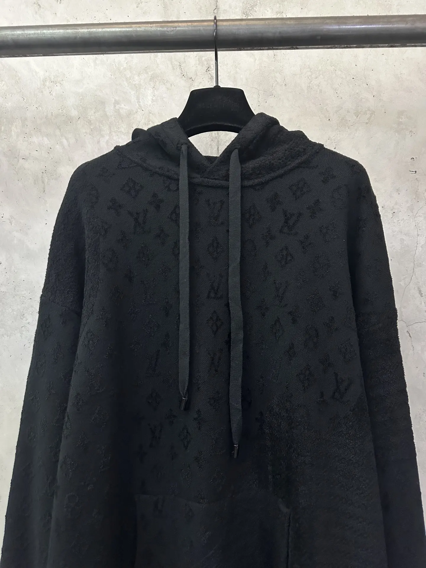 Monogram Jacquard Knit Hoodie D31023760 — view 3