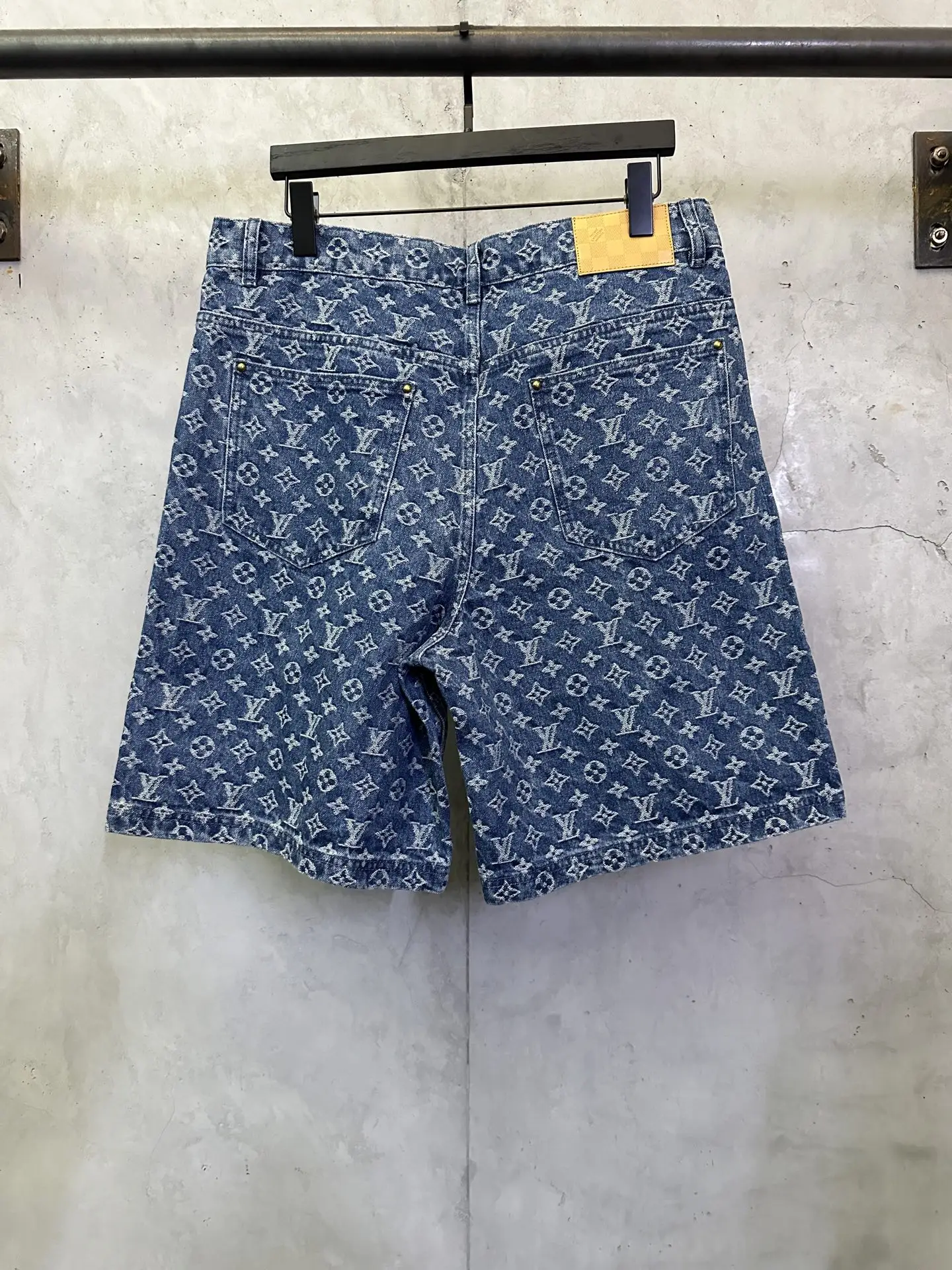 Monogram Jacquard Denim Shorts D31012345 — view 2