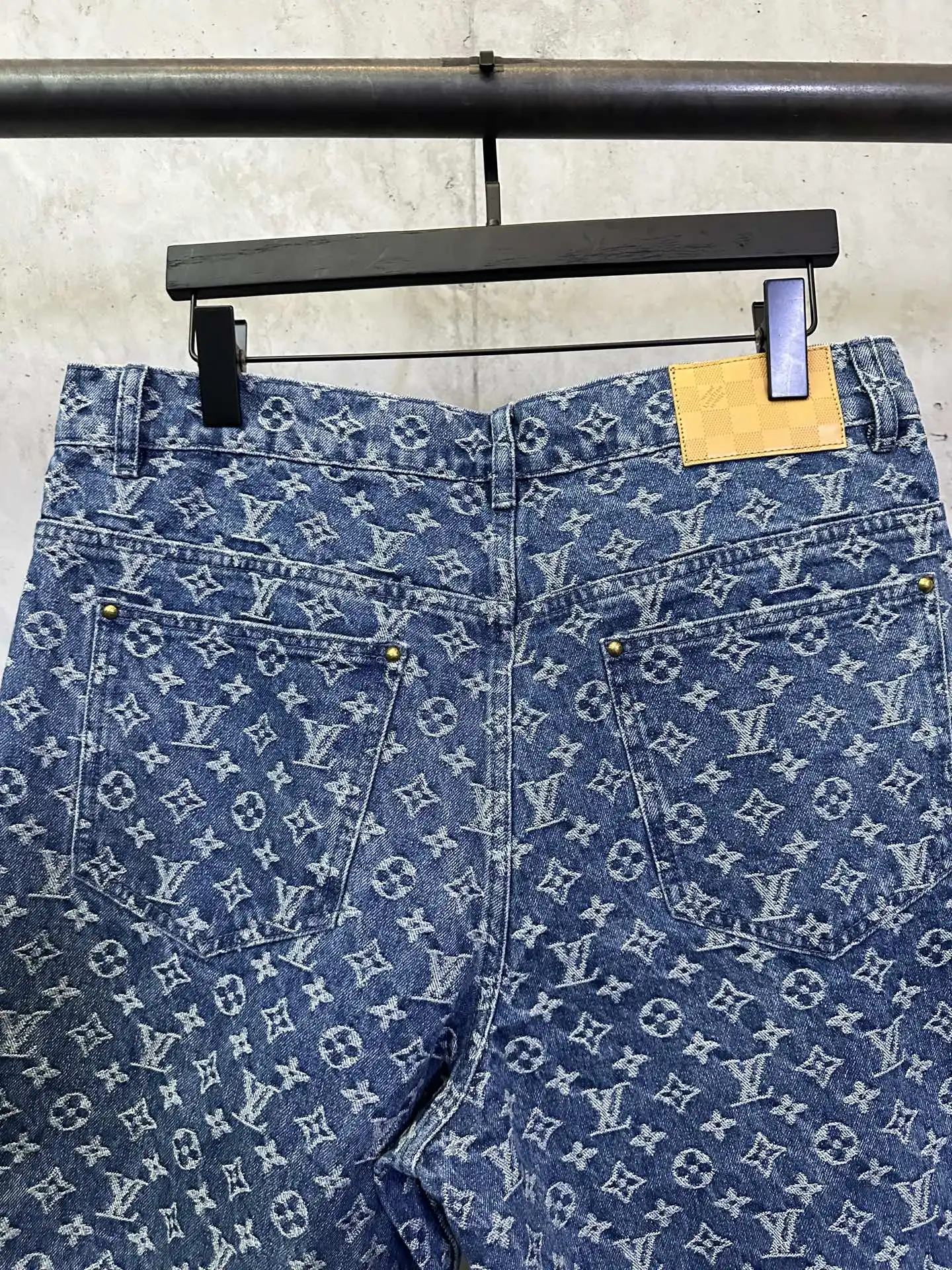 Monogram Jacquard Denim Shorts D31012345 — view 5
